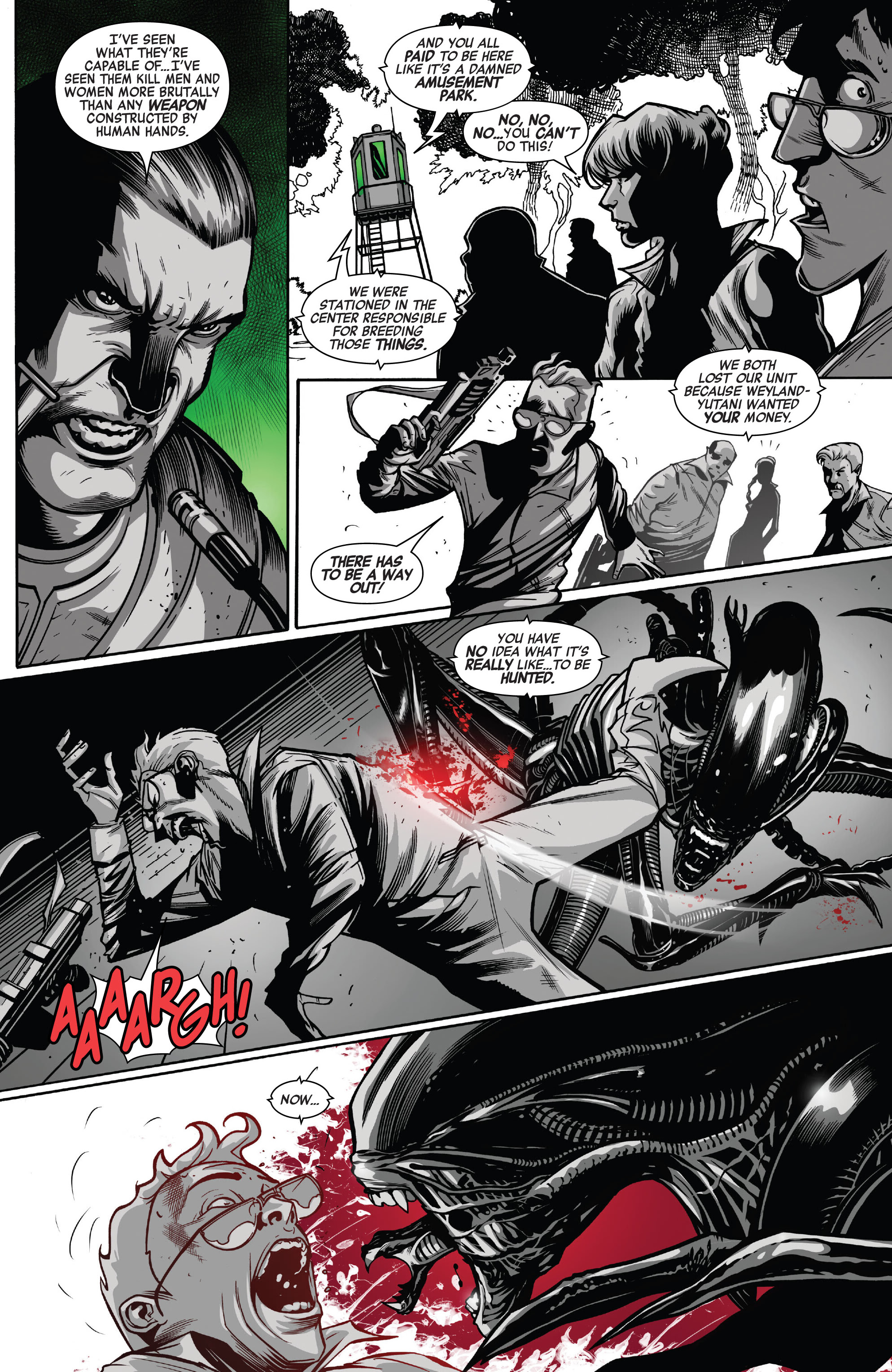 Read online Alien: Black, White & Blood comic -  Issue #1 - 20