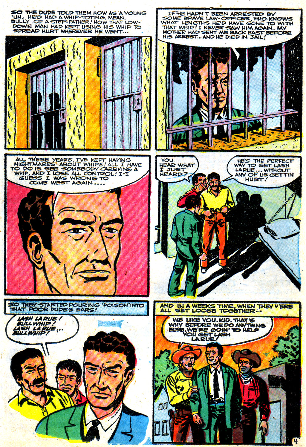 Read online Lash Larue Western (1949) comic -  Issue #59 - 14