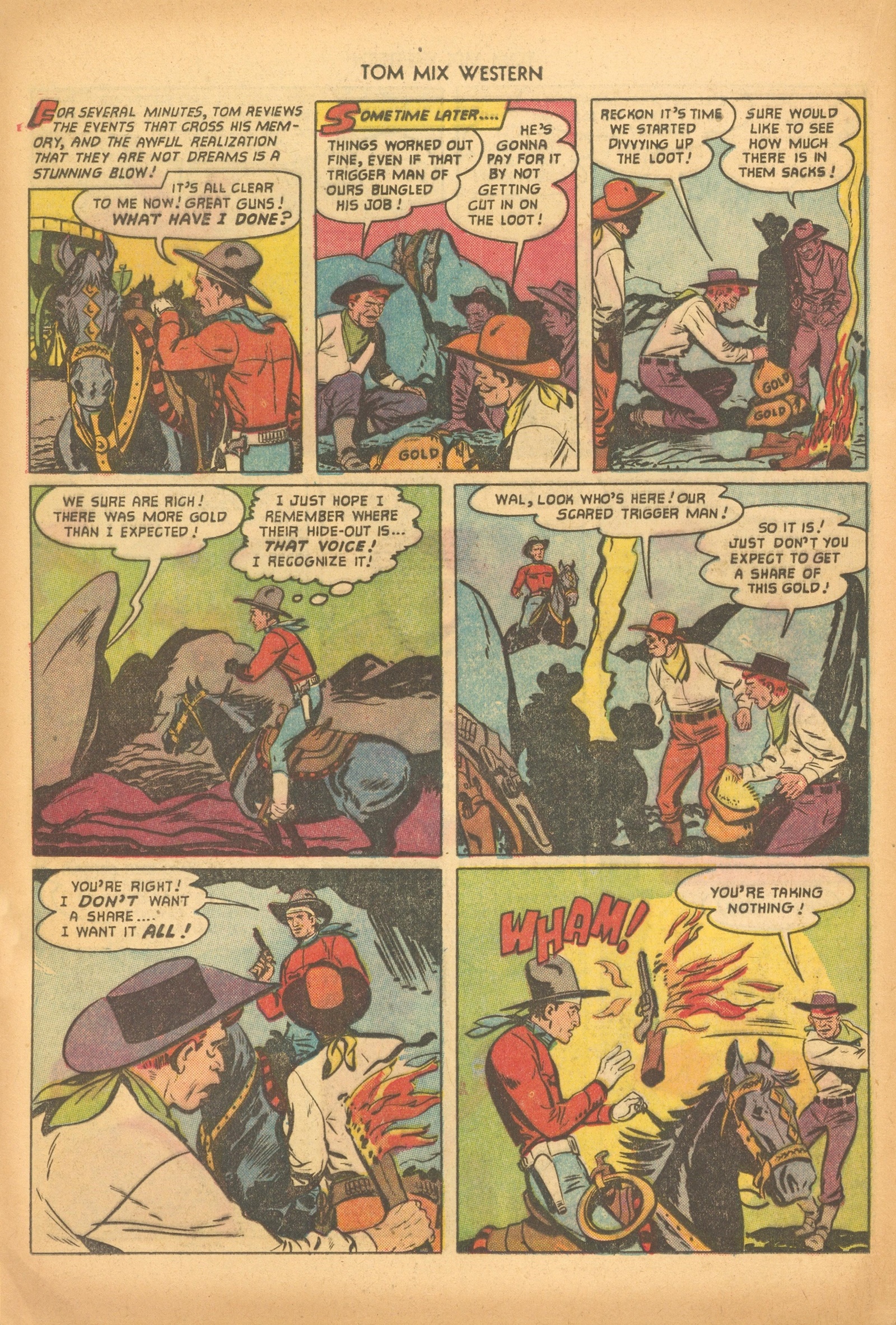 Read online Tom Mix Western (1948) comic -  Issue #53 - 20