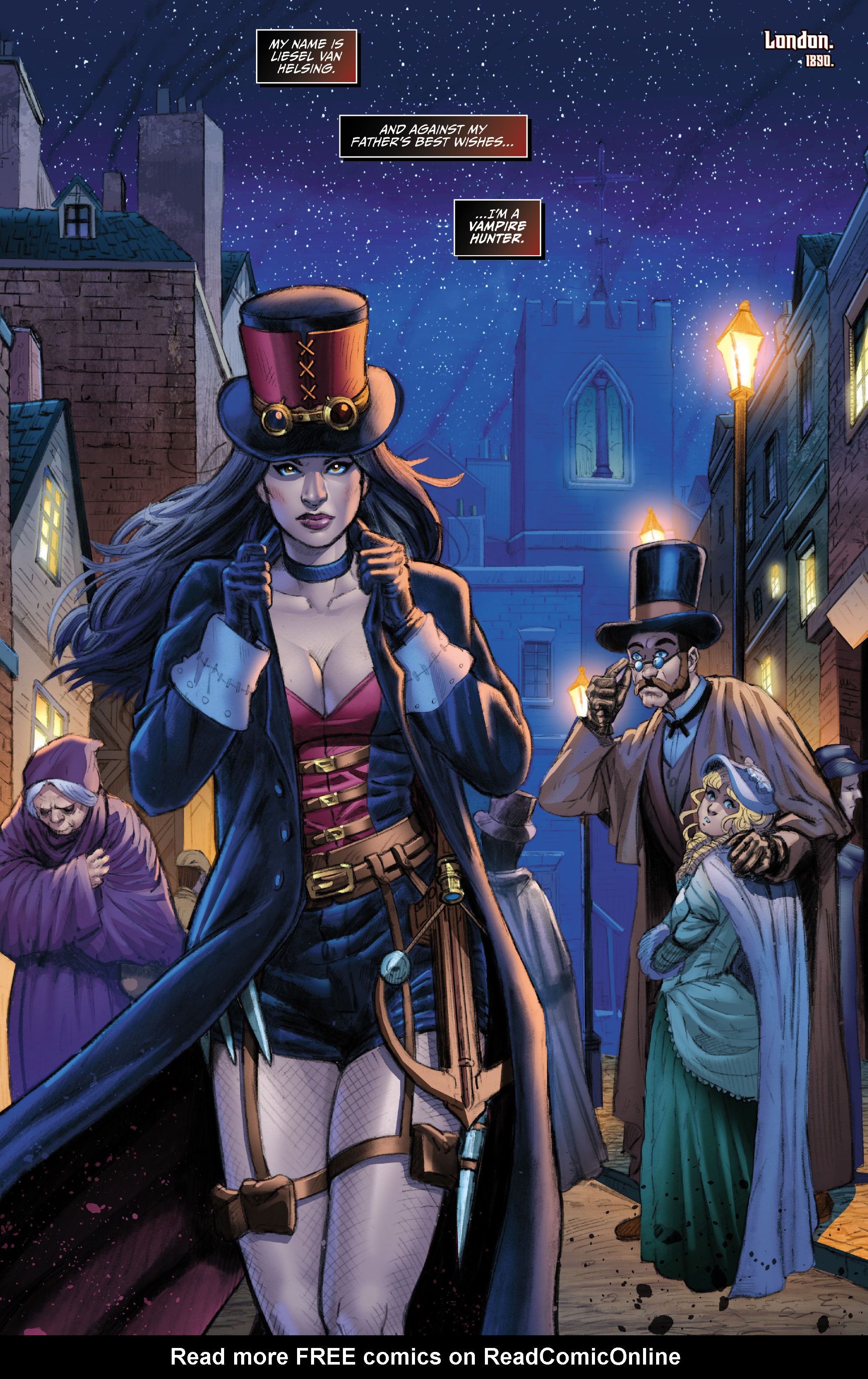 Read online Van Helsing: Vampire Hunter comic -  Issue #1 - 8