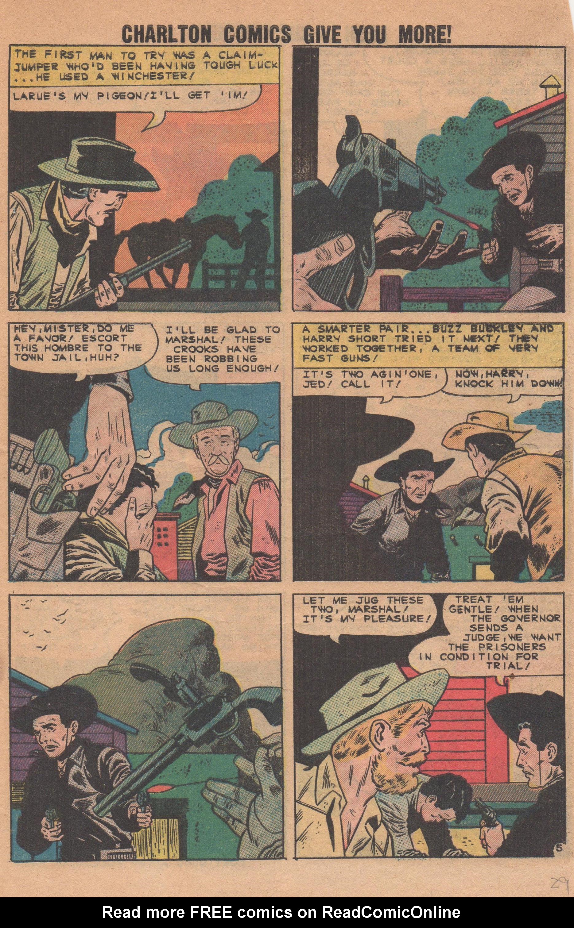 Read online Lash Larue Western (1949) comic -  Issue #82 - 29