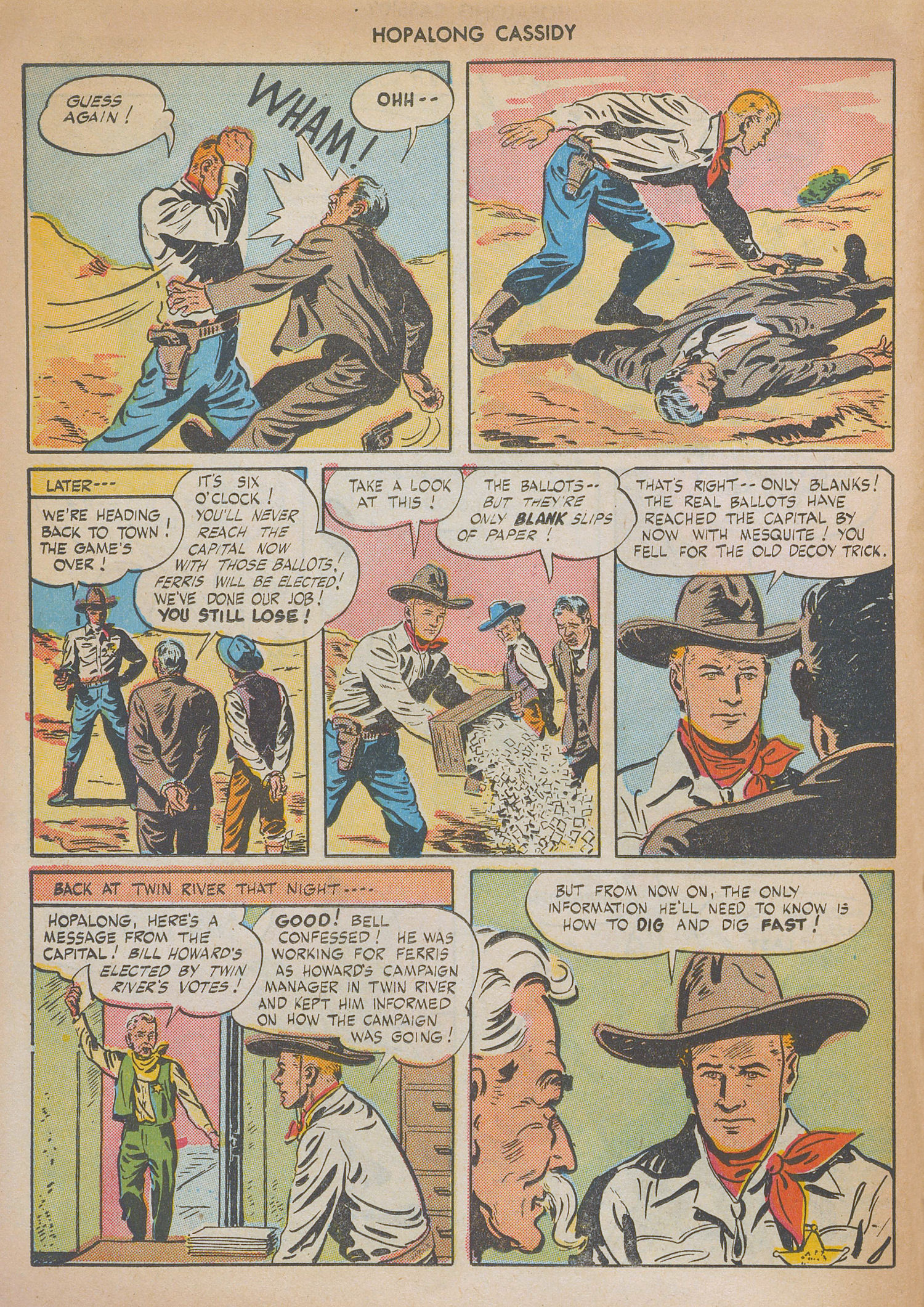 Read online Hopalong Cassidy comic -  Issue #4 - 30