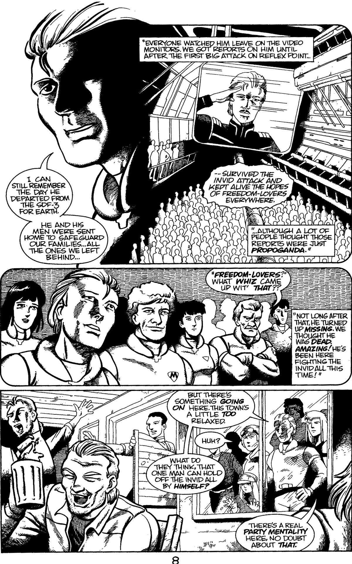 Read online Robotech: Invid War comic -  Issue #14 - 12