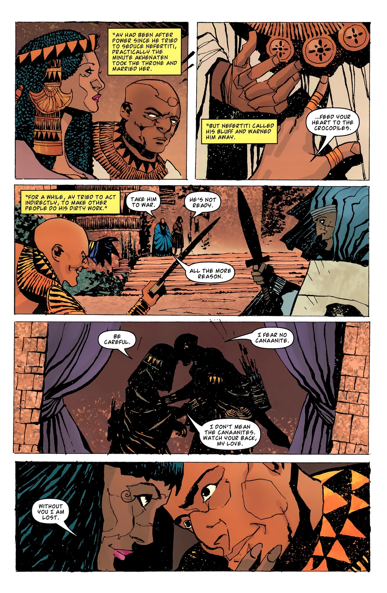 Read online The Murder of King Tut comic -  Issue #5 - 7