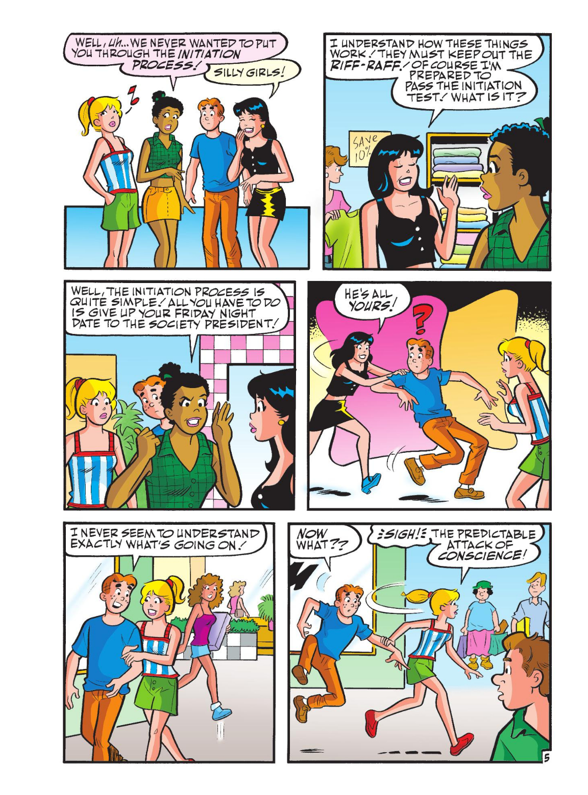 Read online World of Betty & Veronica Digest comic -  Issue #26 - 121