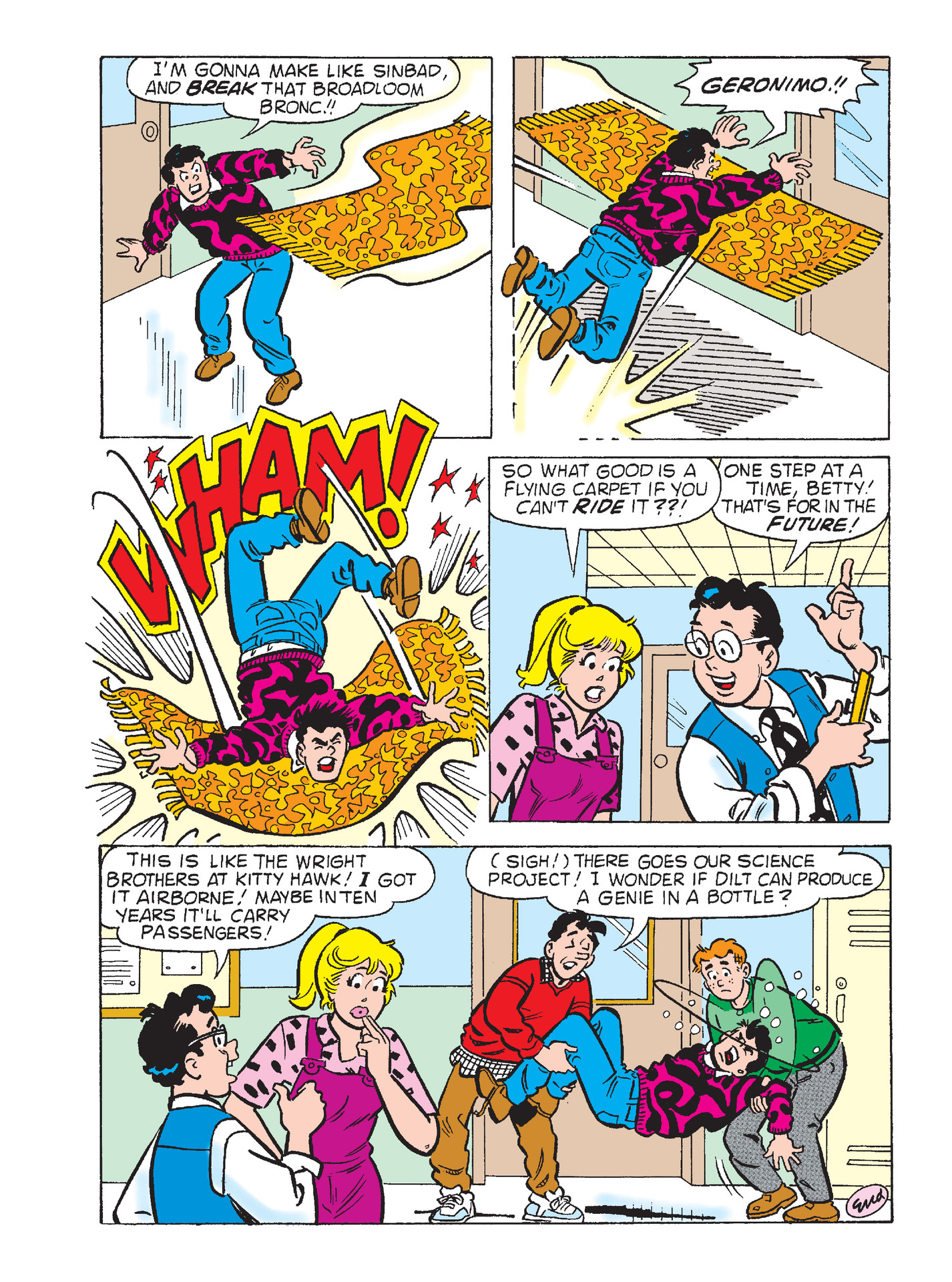Read online World of Archie Double Digest comic -  Issue #125 - 127
