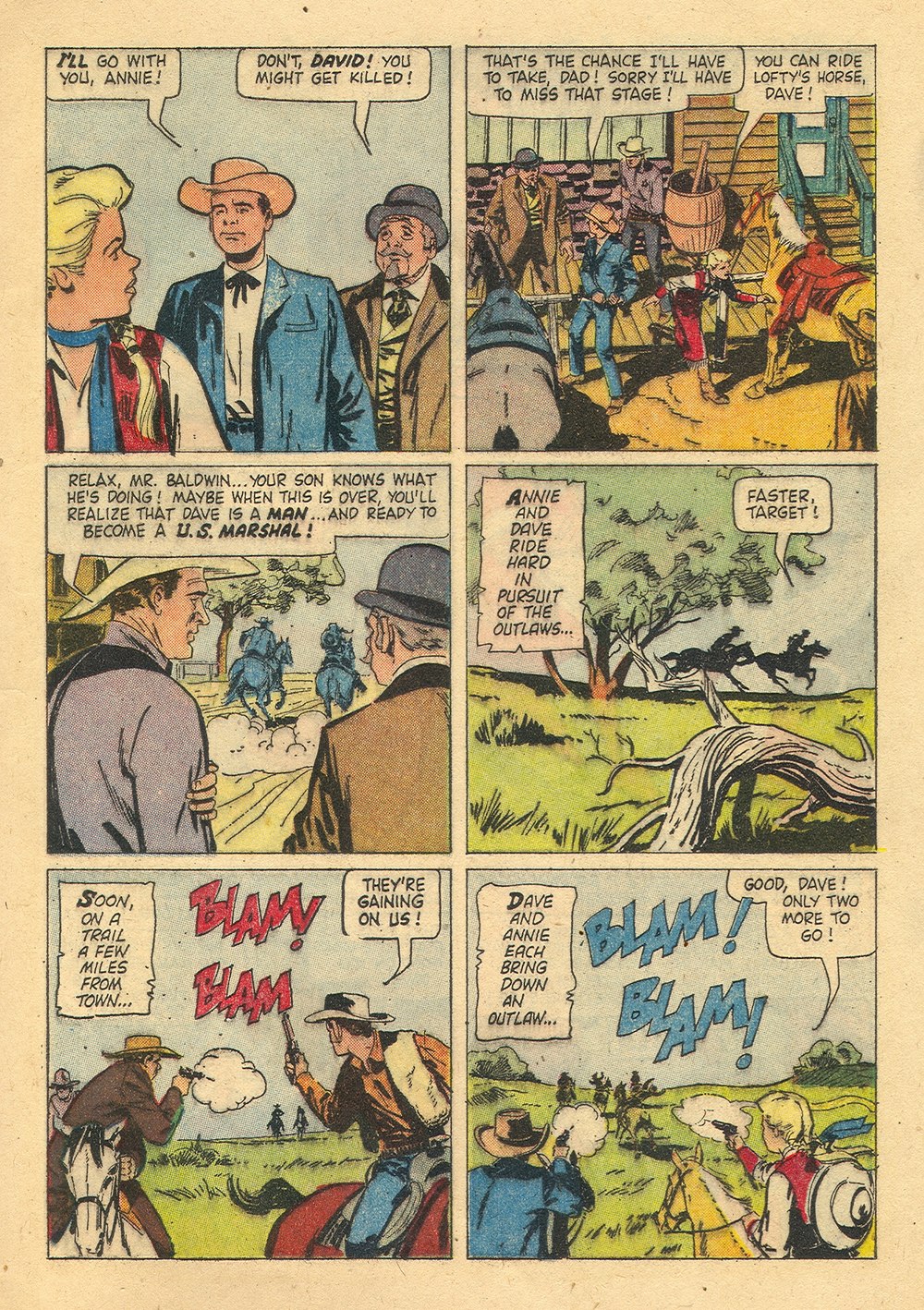 Read online Annie Oakley & Tagg comic -  Issue #17 - 13