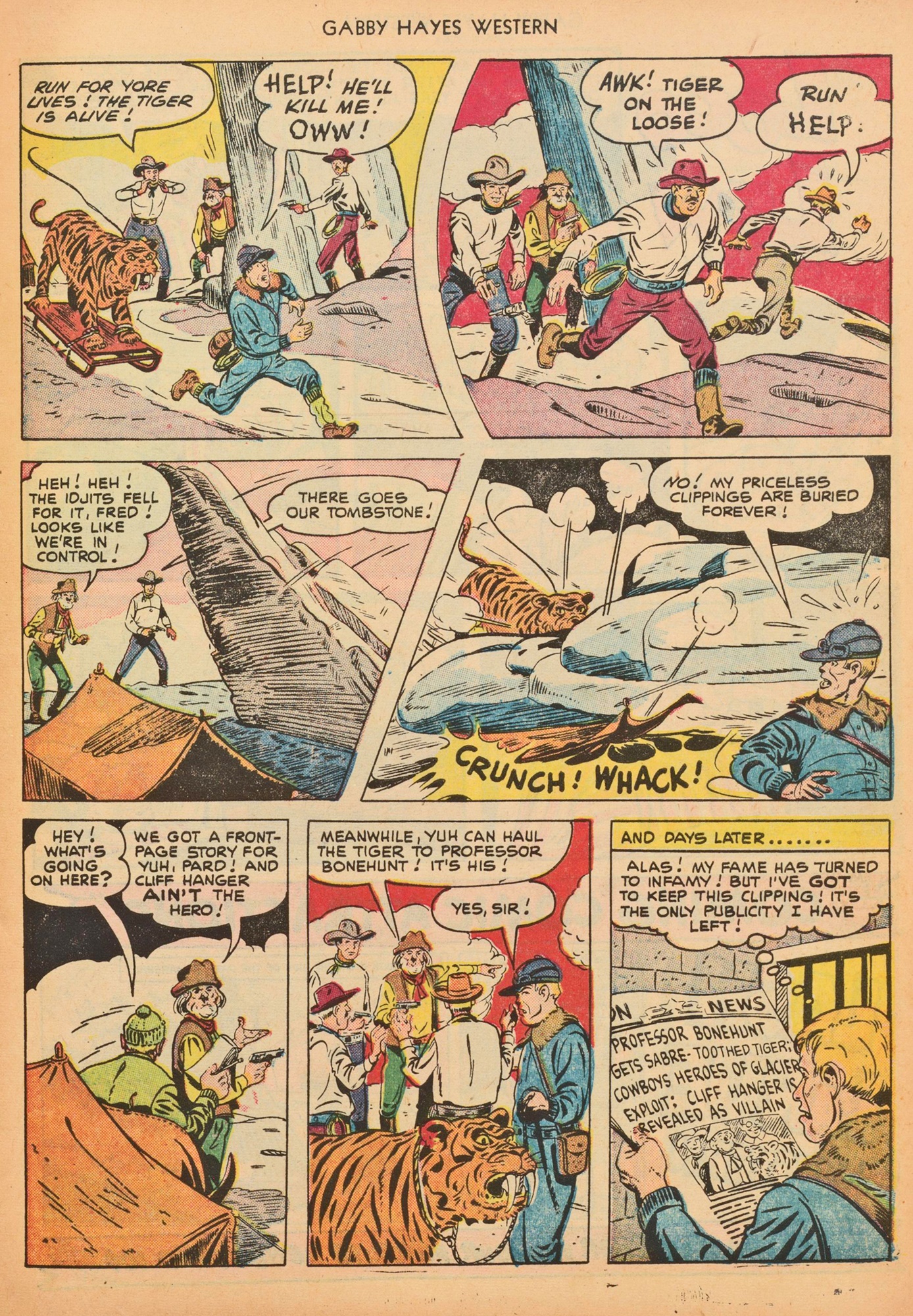 Read online Gabby Hayes Western comic -  Issue #34 - 9