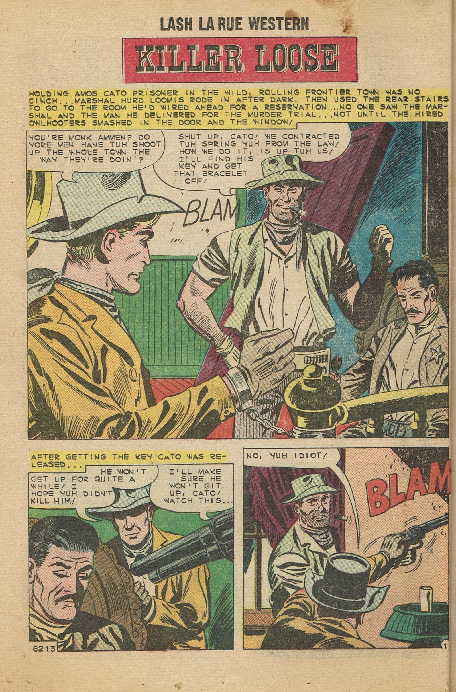 Read online Lash Larue Western (1949) comic -  Issue #79 - 20