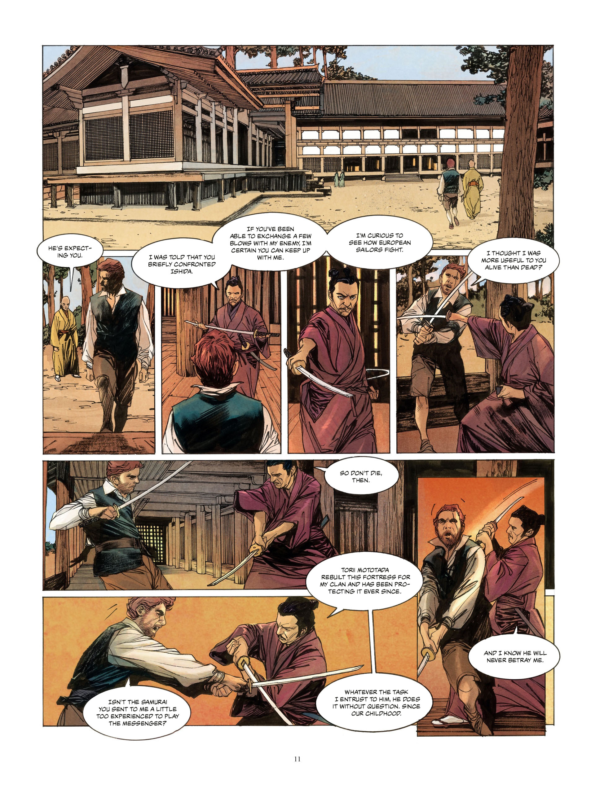 Read online William Adams, Samuraj comic -  Issue #2 - 11