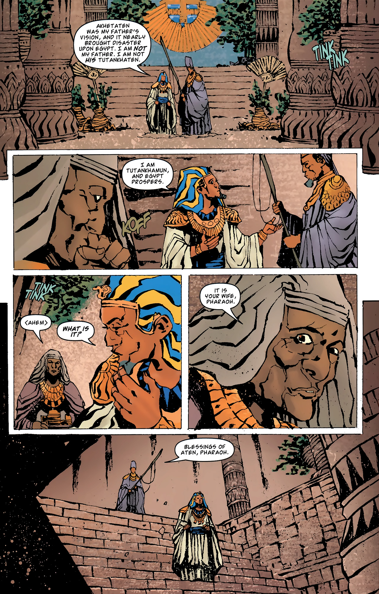 Read online The Murder of King Tut comic -  Issue #4 - 4