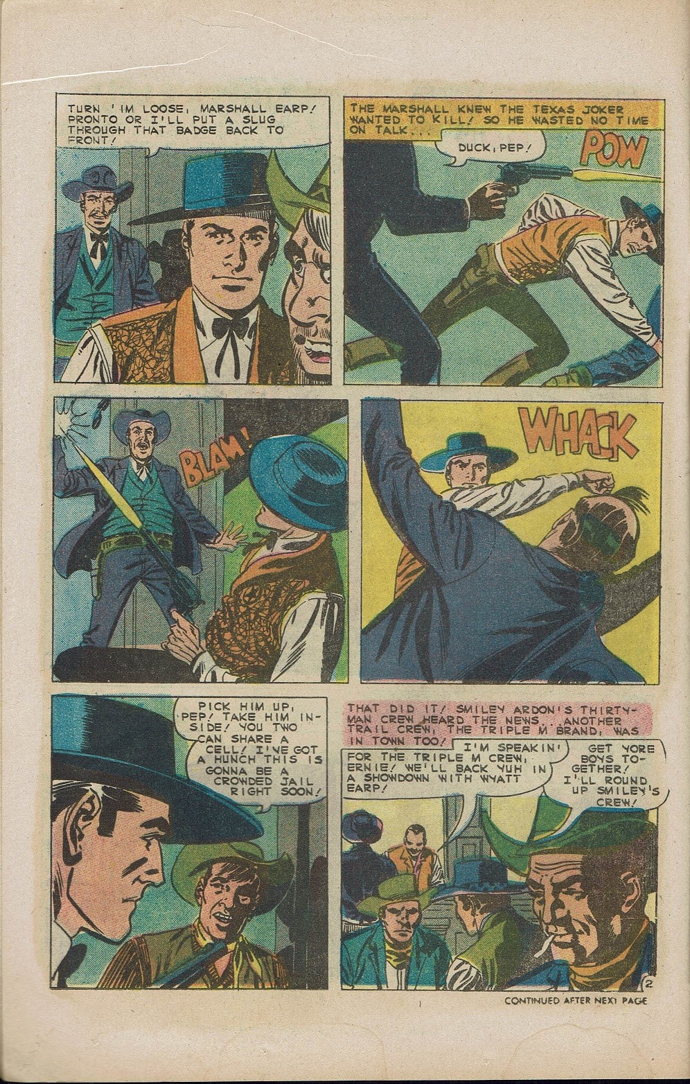 Read online Gunfighters comic -  Issue #60 - 16