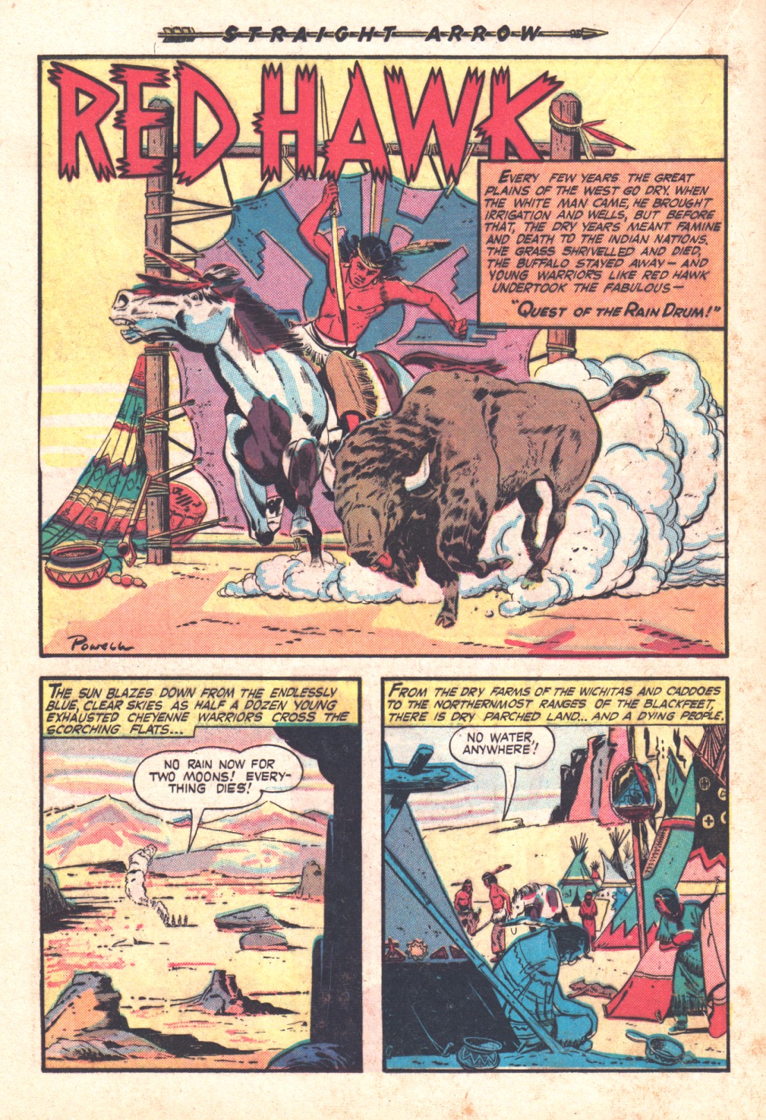 Read online Straight Arrow comic -  Issue #5 - 18