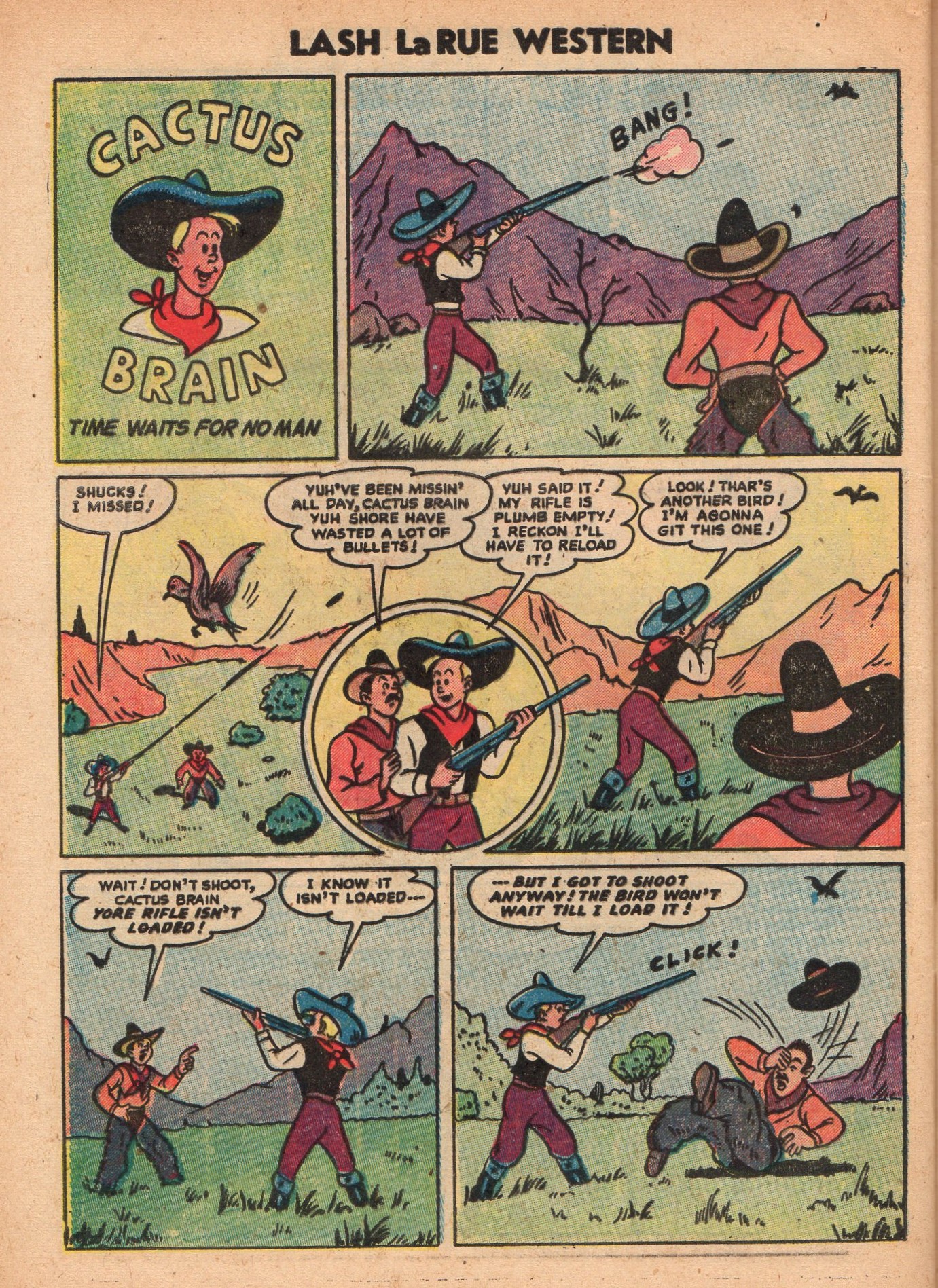 Read online Lash Larue Western (1949) comic -  Issue #49 - 32
