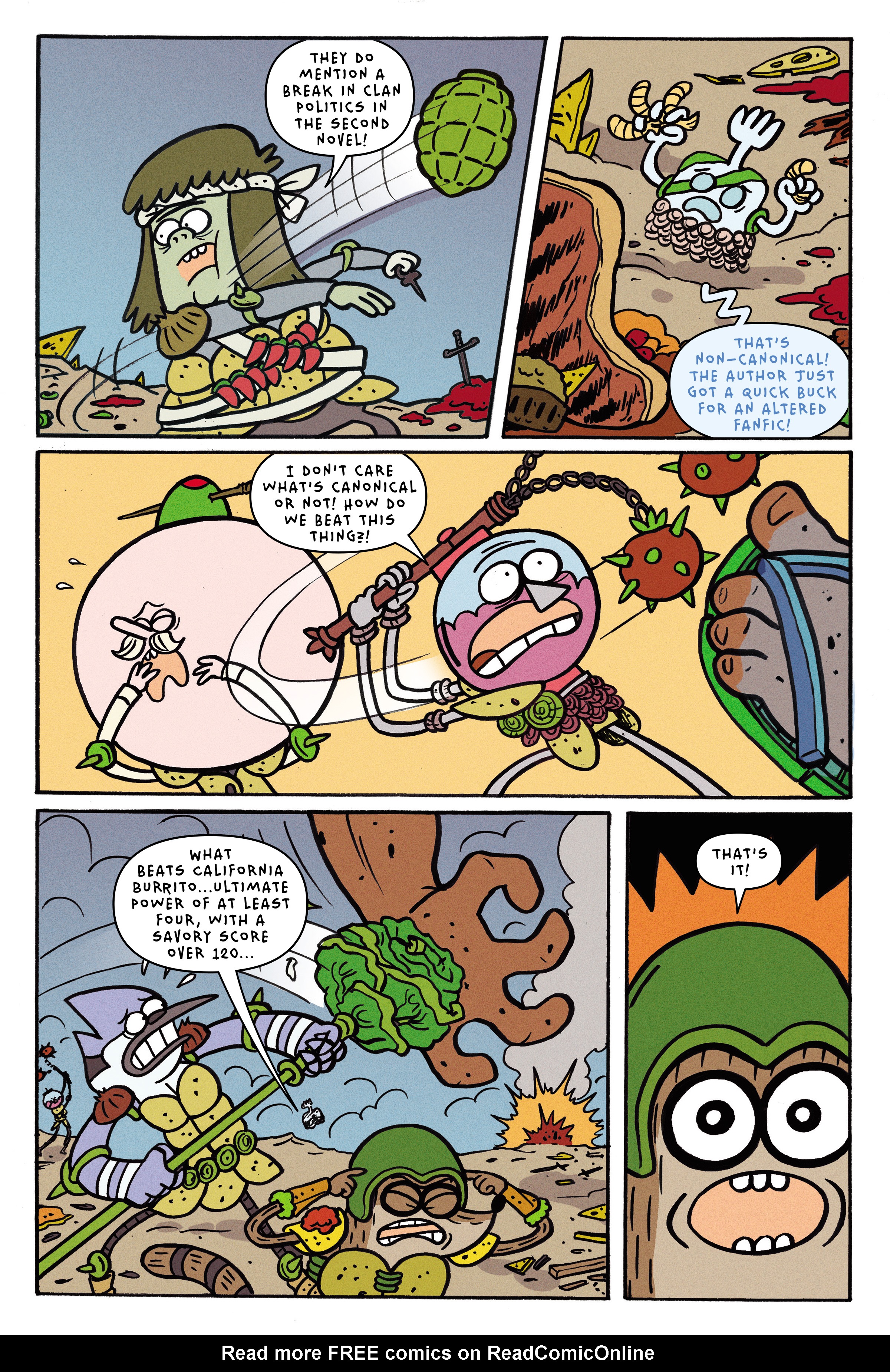 Read online Regular Show: The Meatening comic -  Issue # TPB - 131