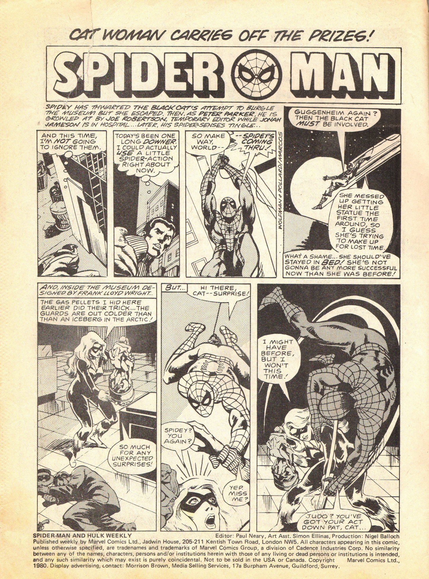 Read online Spider-Man and Hulk Weekly comic -  Issue #389 - 2