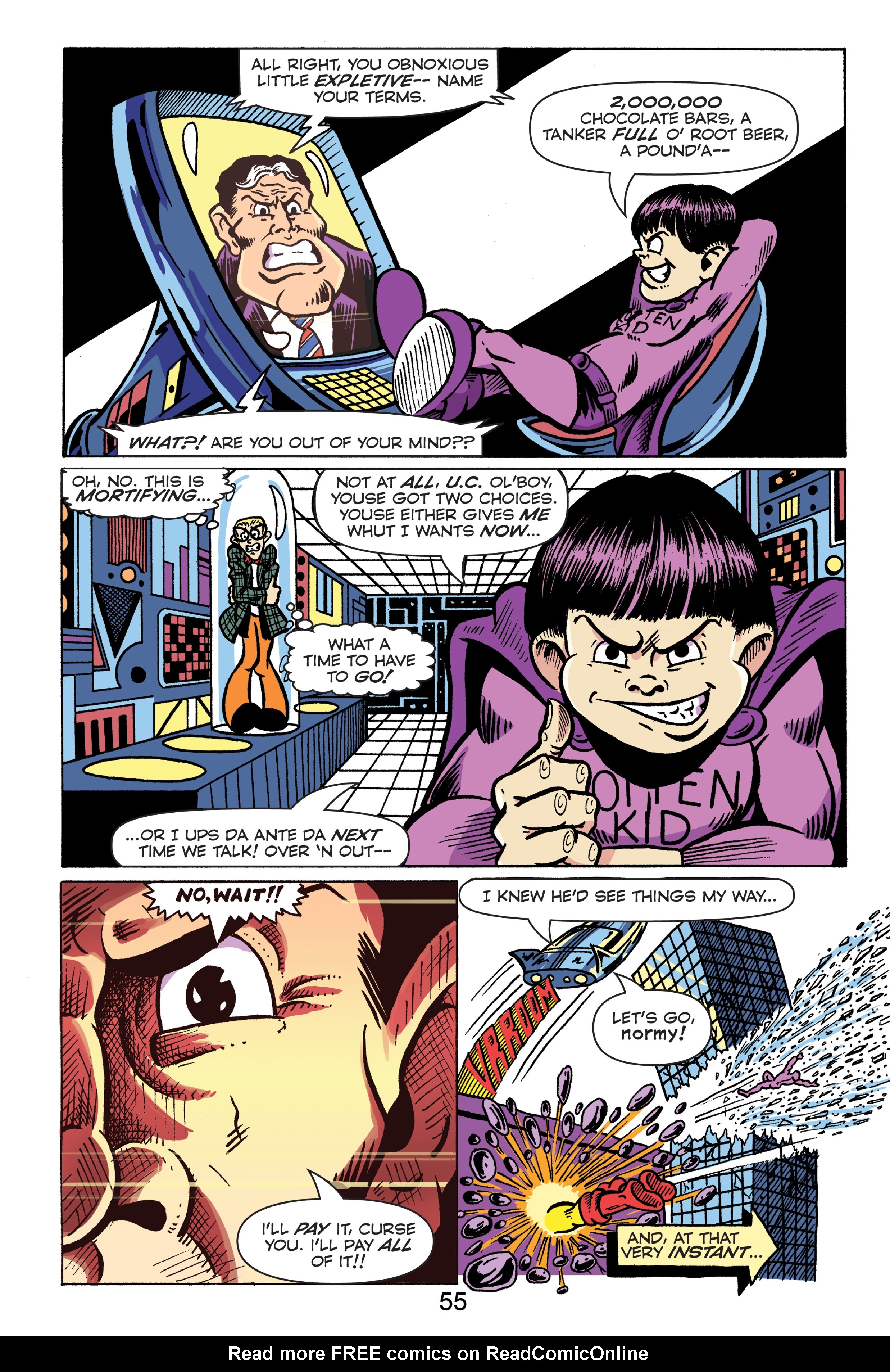 Read online Normalman 40th Anniversary Omnibus comic -  Issue # TPB (Part 1) - 57