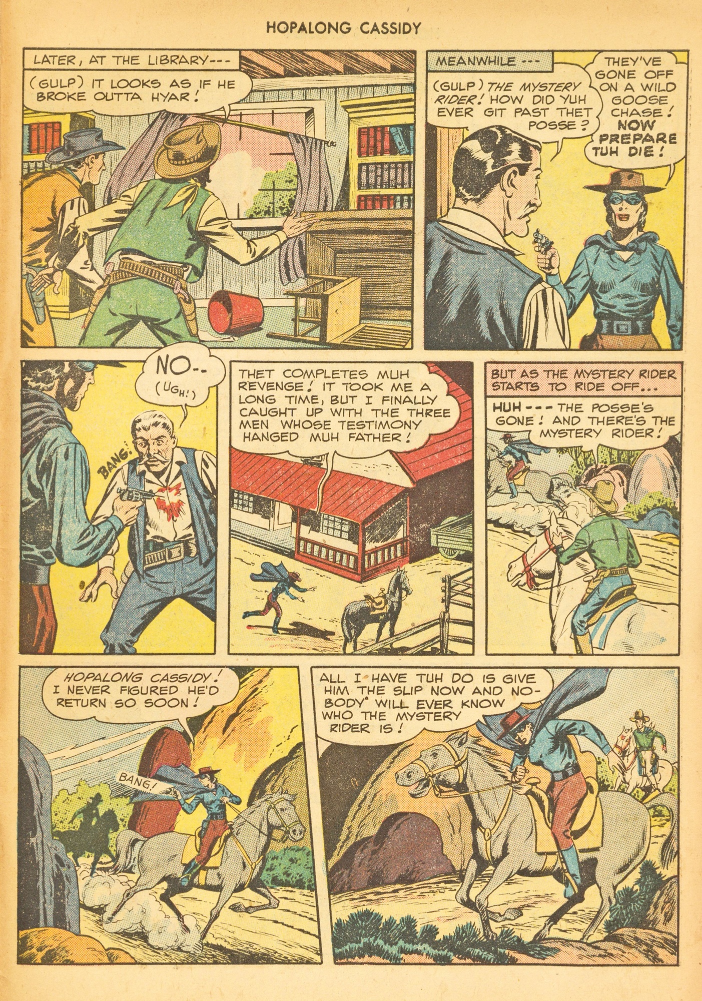 Read online Hopalong Cassidy comic -  Issue #30 - 47