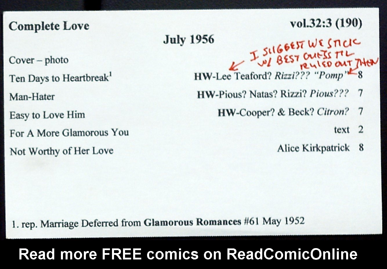 Read online Complete Love Magazine comic -  Issue #190 - 37