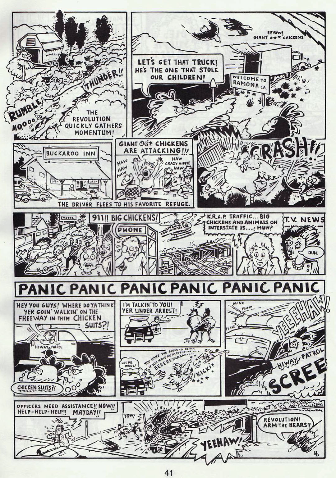 Read online Rip Off Comix comic -  Issue #30 - 43