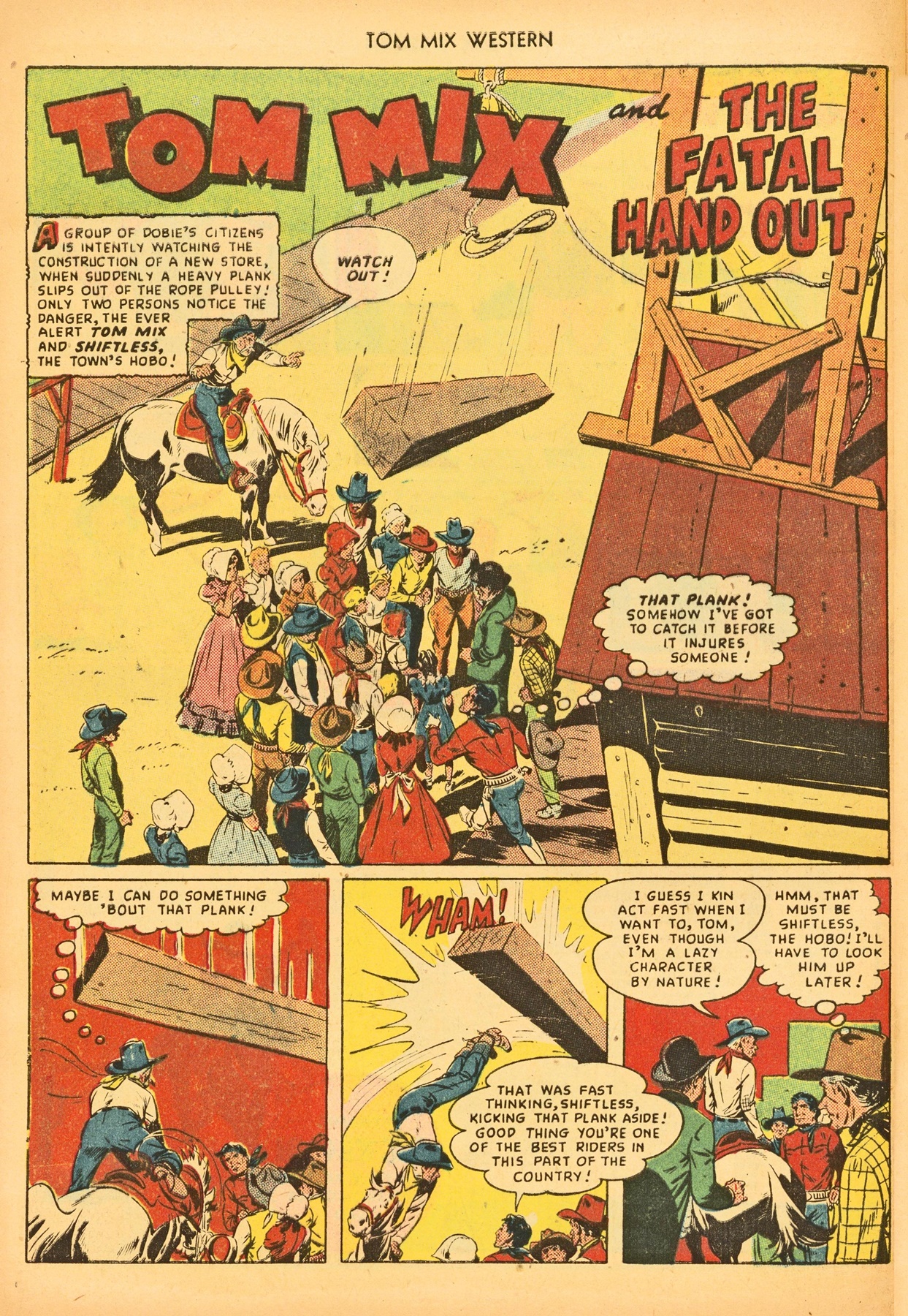 Read online Tom Mix Western (1948) comic -  Issue #21 - 44