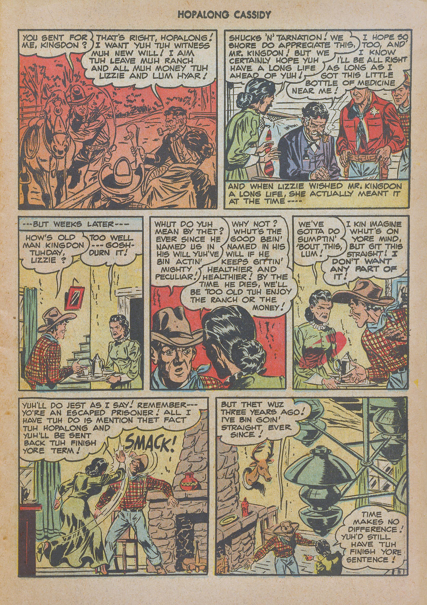 Read online Hopalong Cassidy comic -  Issue #27 - 17