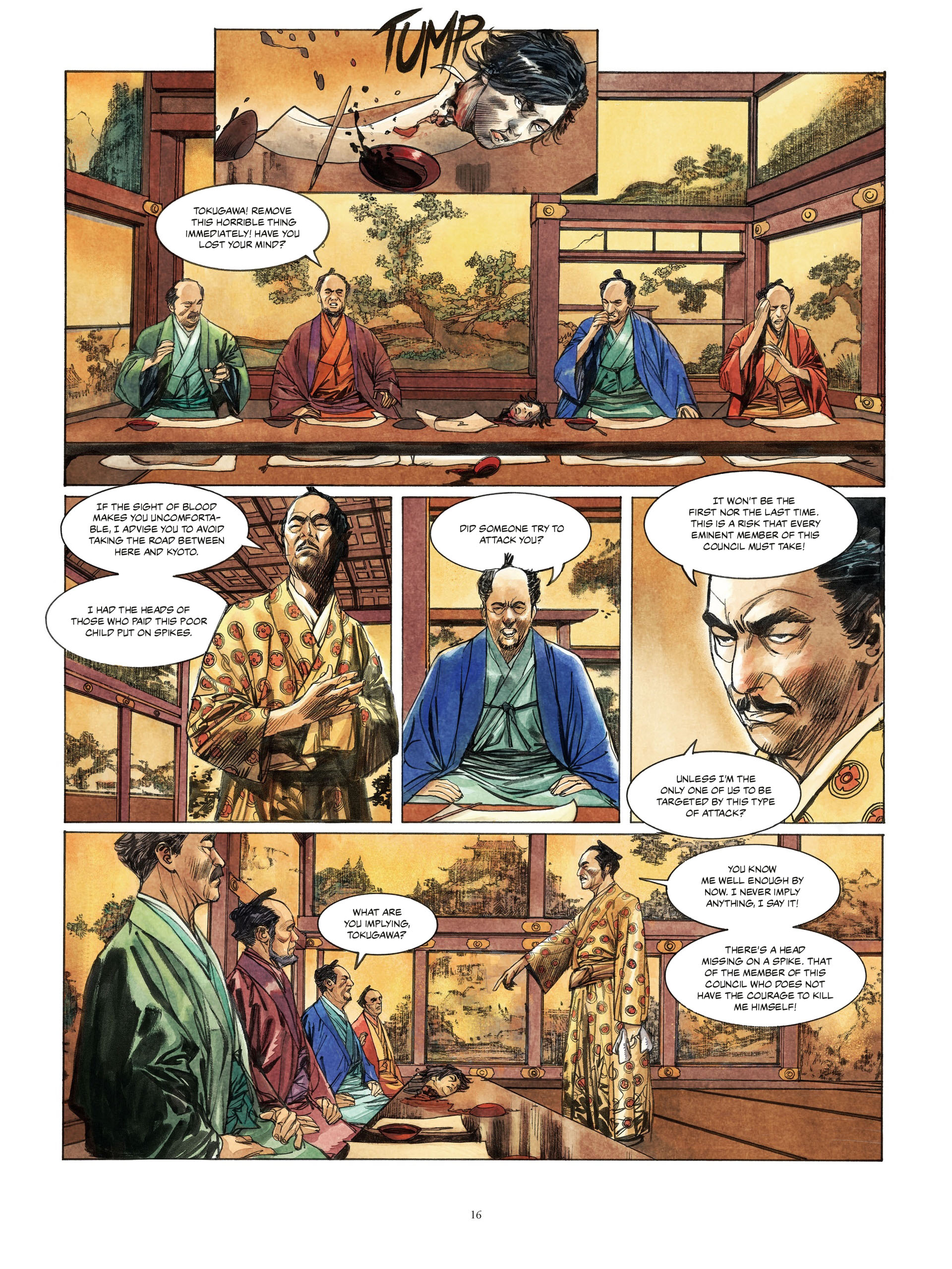 Read online William Adams, Samuraj comic -  Issue #1 - 16