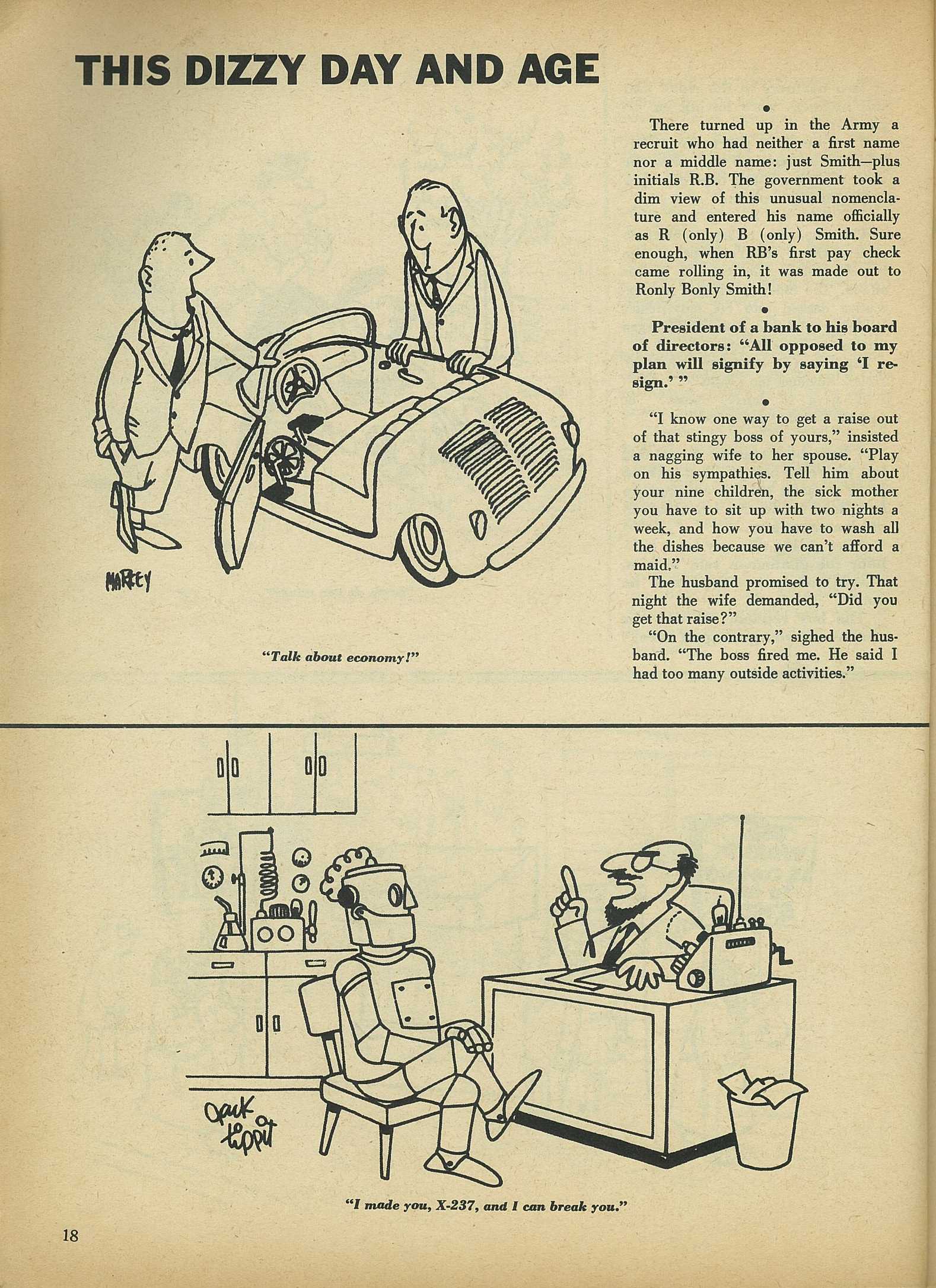 Read online Cartoons and Gags comic -  Issue #5 - 18