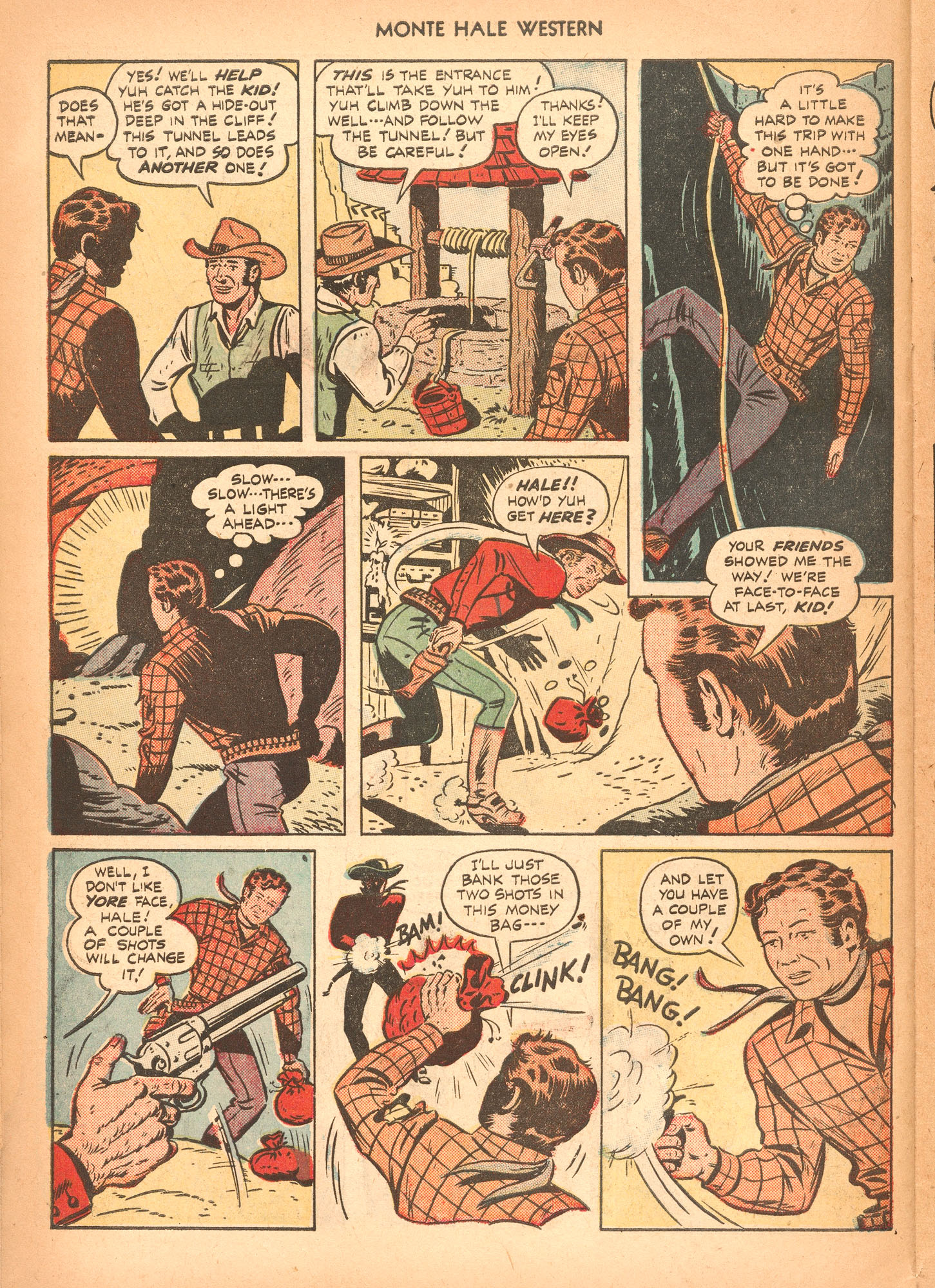 Read online Monte Hale Western comic -  Issue #37 - 24