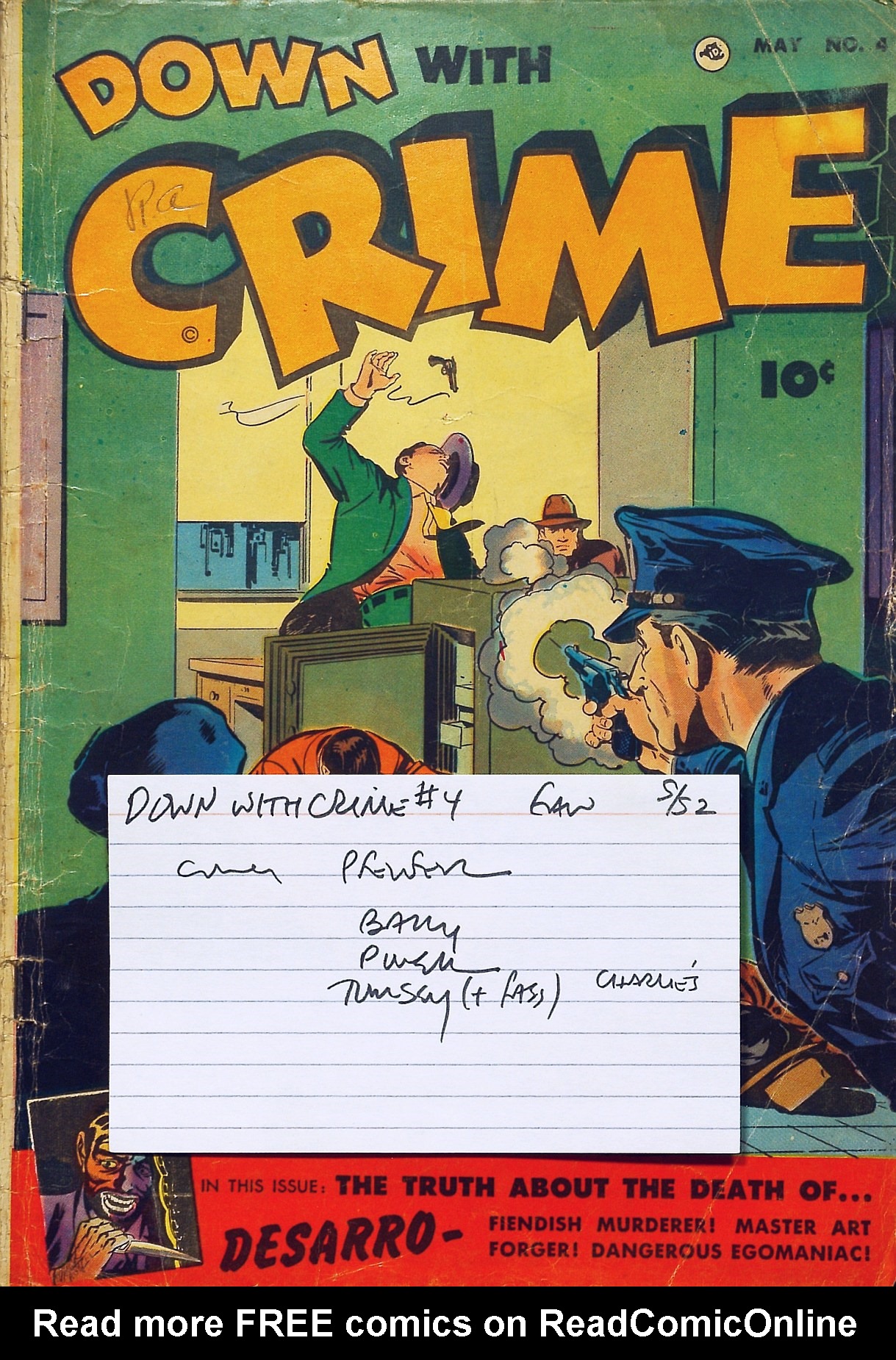 Read online Down With Crime comic -  Issue #4 - 37