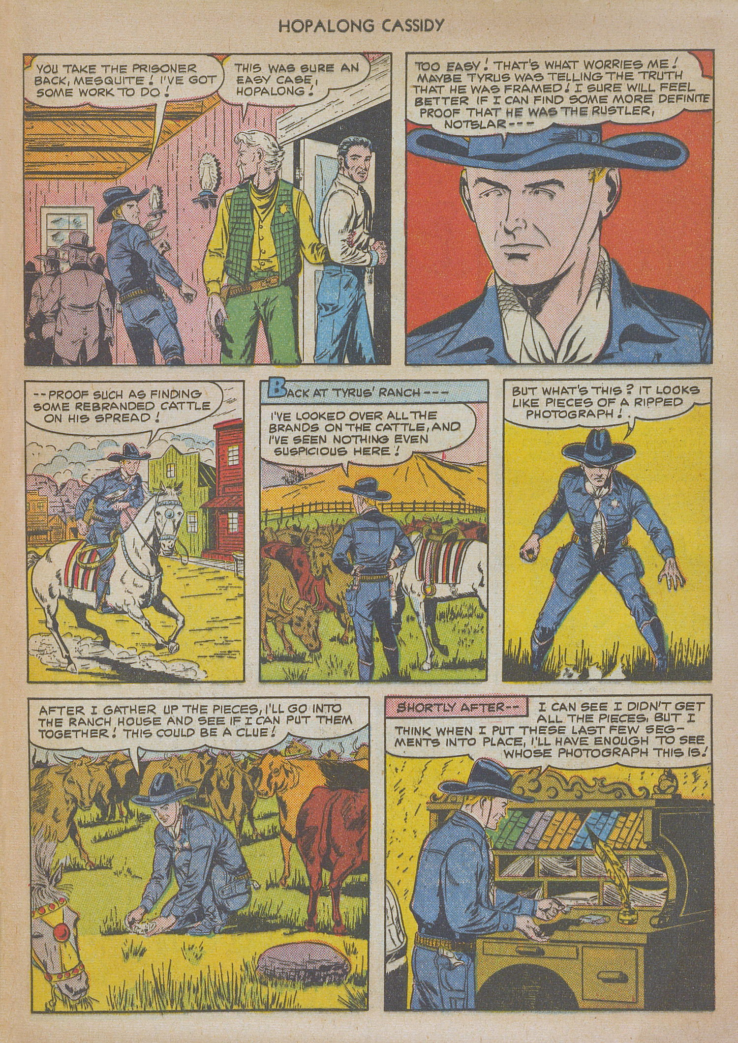 Read online Hopalong Cassidy comic -  Issue #51 - 45
