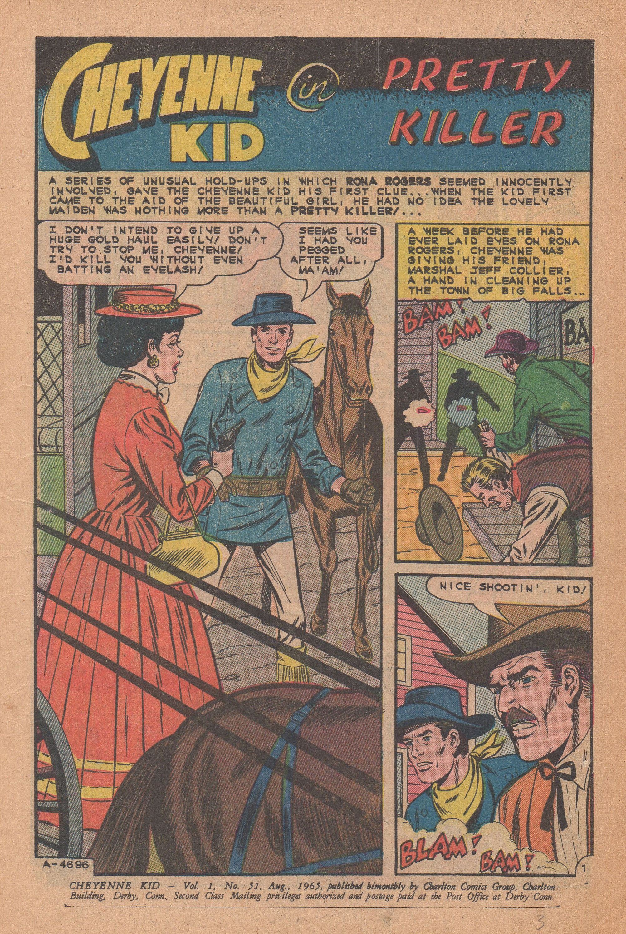 Read online Cheyenne Kid comic -  Issue #51 - 3