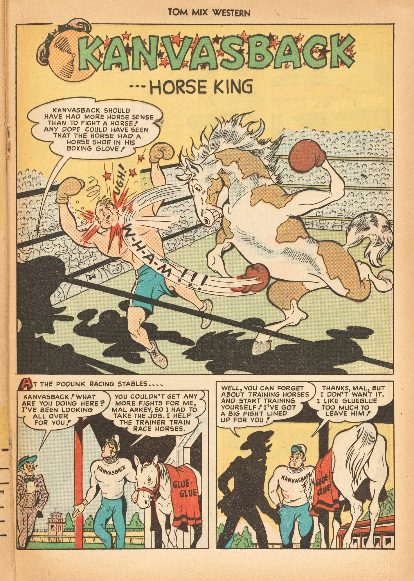Read online Tom Mix Western (1948) comic -  Issue #15 - 37
