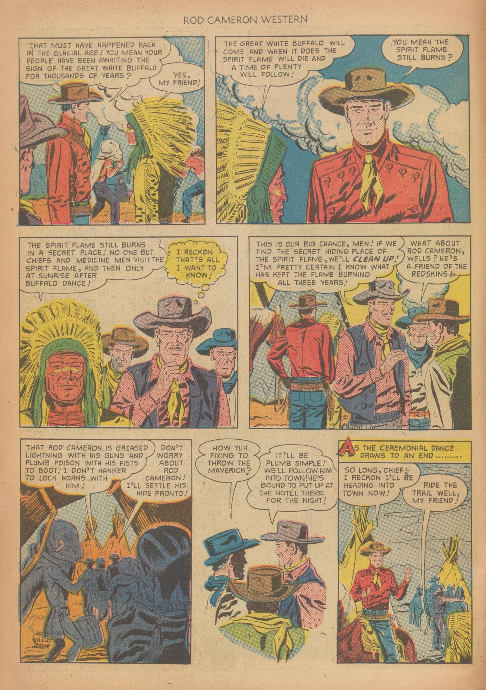 Read online Rod Cameron Western comic -  Issue #10 - 6