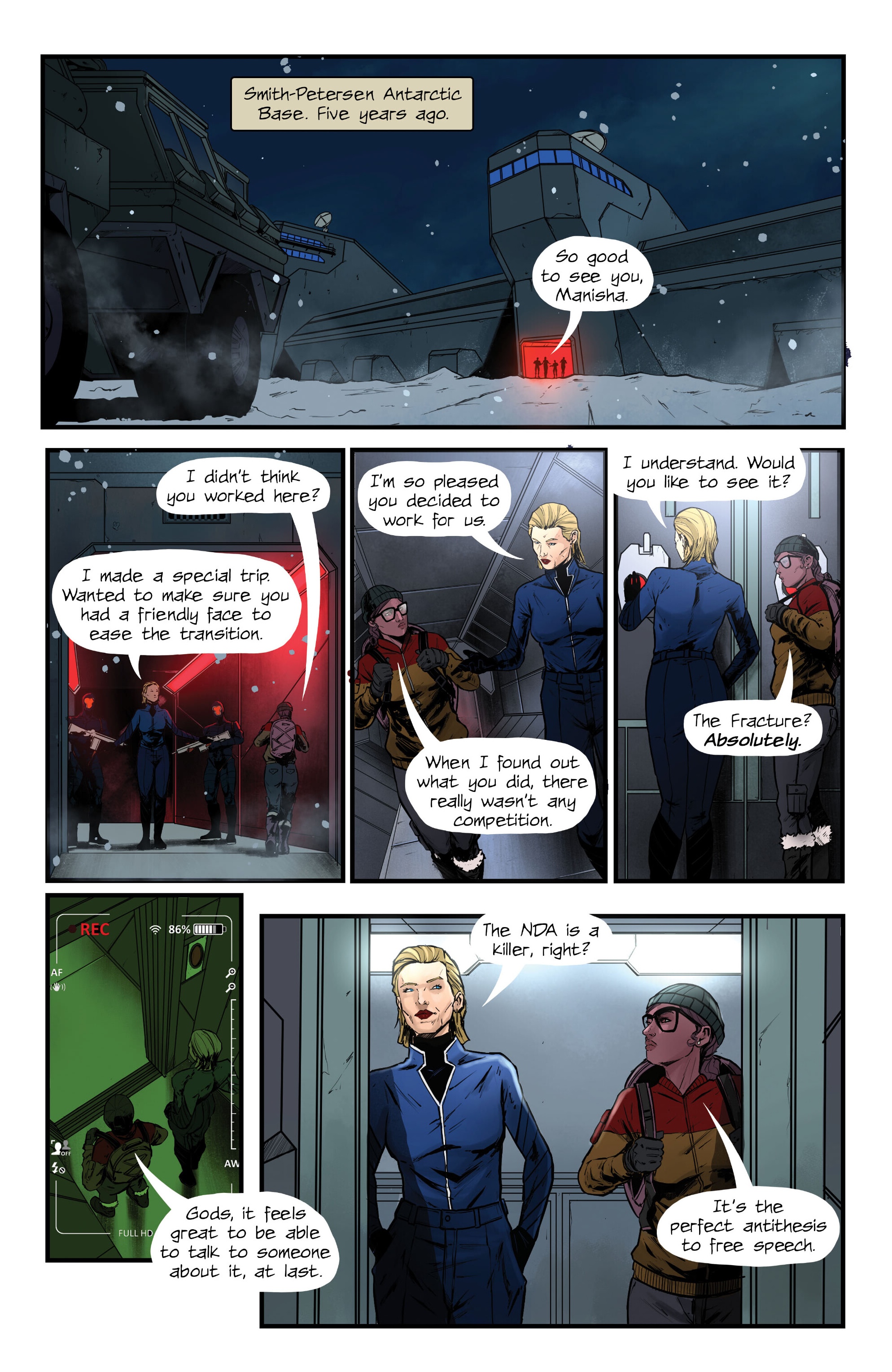 Read online Antarctica comic -  Issue #8 - 11