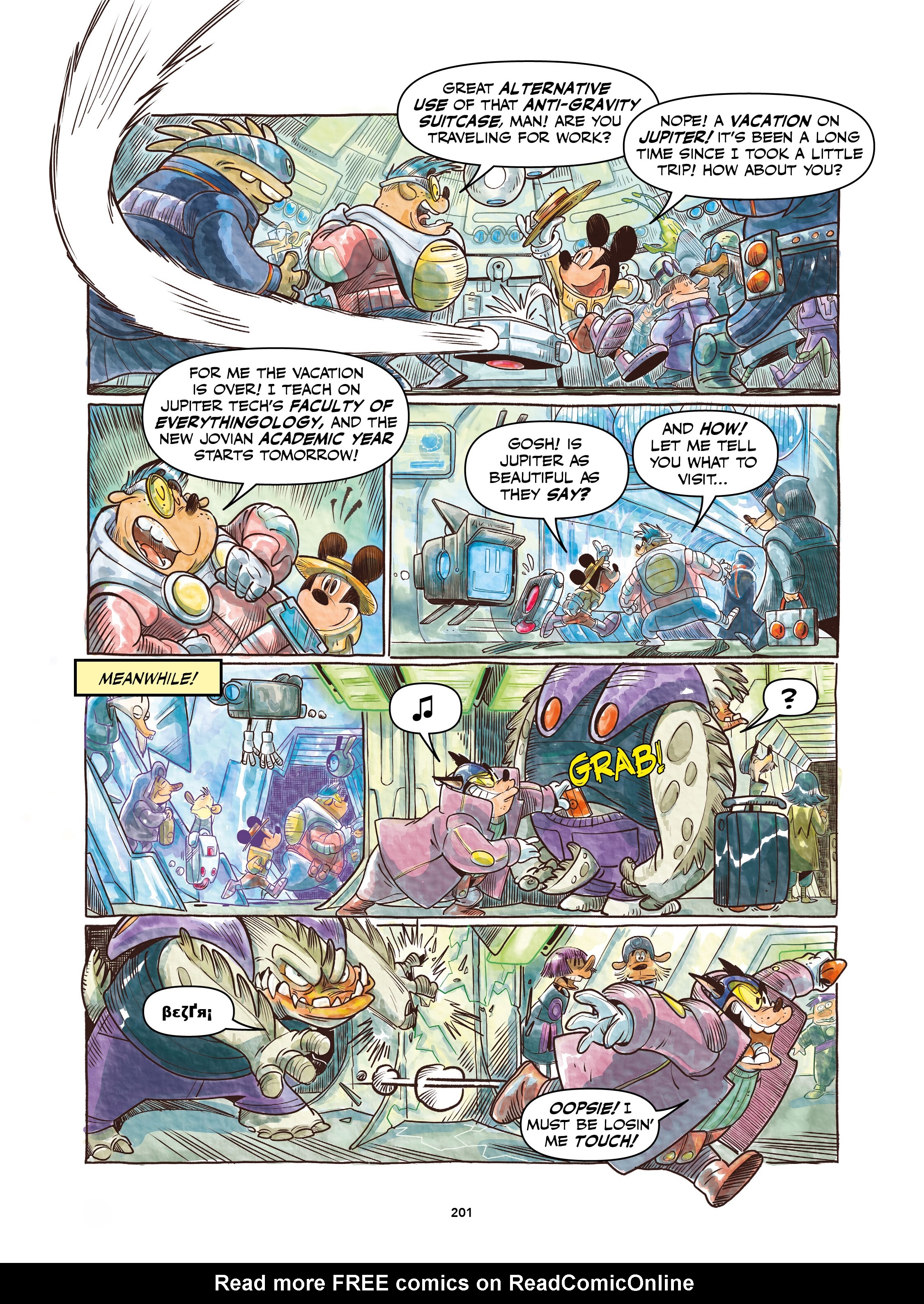 Read online Disney Once Upon a Mouse… In the Future comic -  Issue # TPB (Part 3) - 2