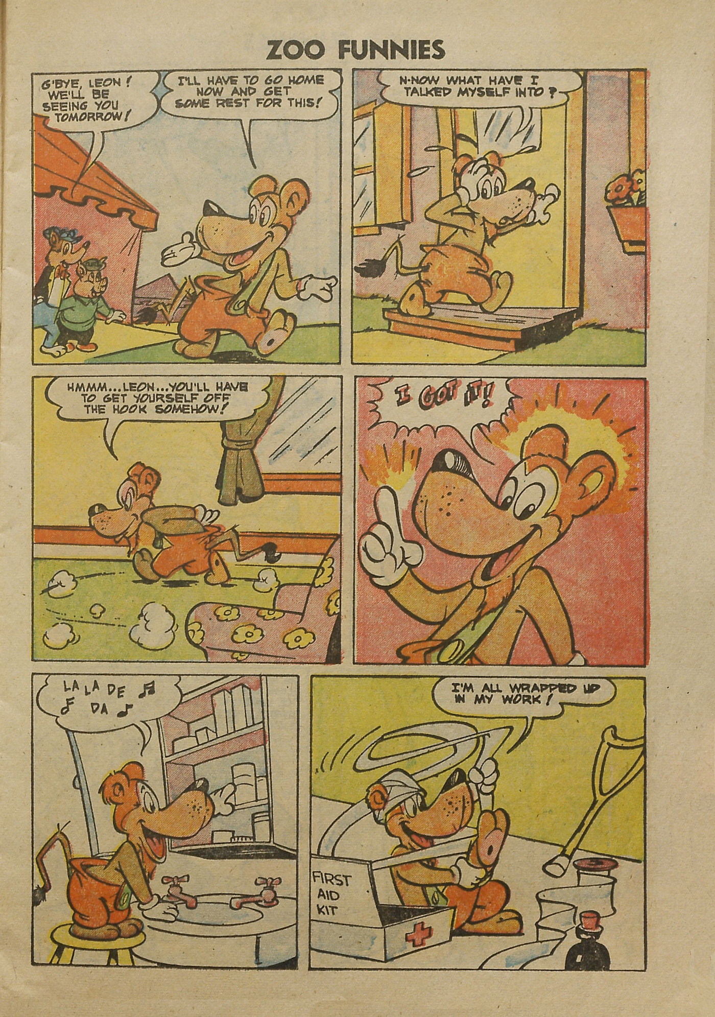 Read online Zoo Funnies comic -  Issue #4 - 8