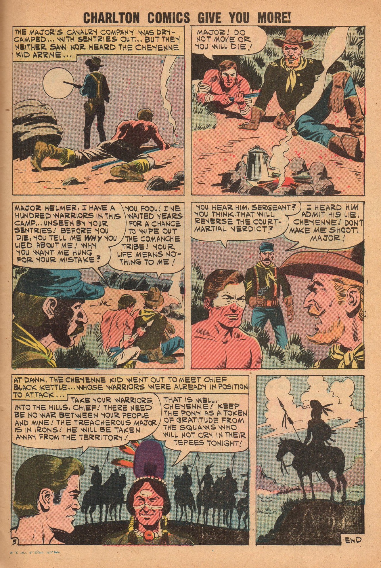 Read online Cheyenne Kid comic -  Issue #28 - 33