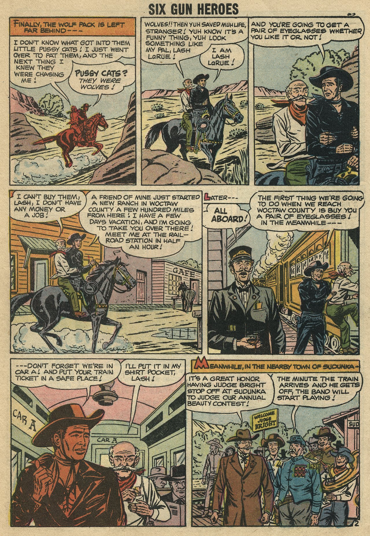 Read online Six-Gun Heroes comic -  Issue #43 - 27