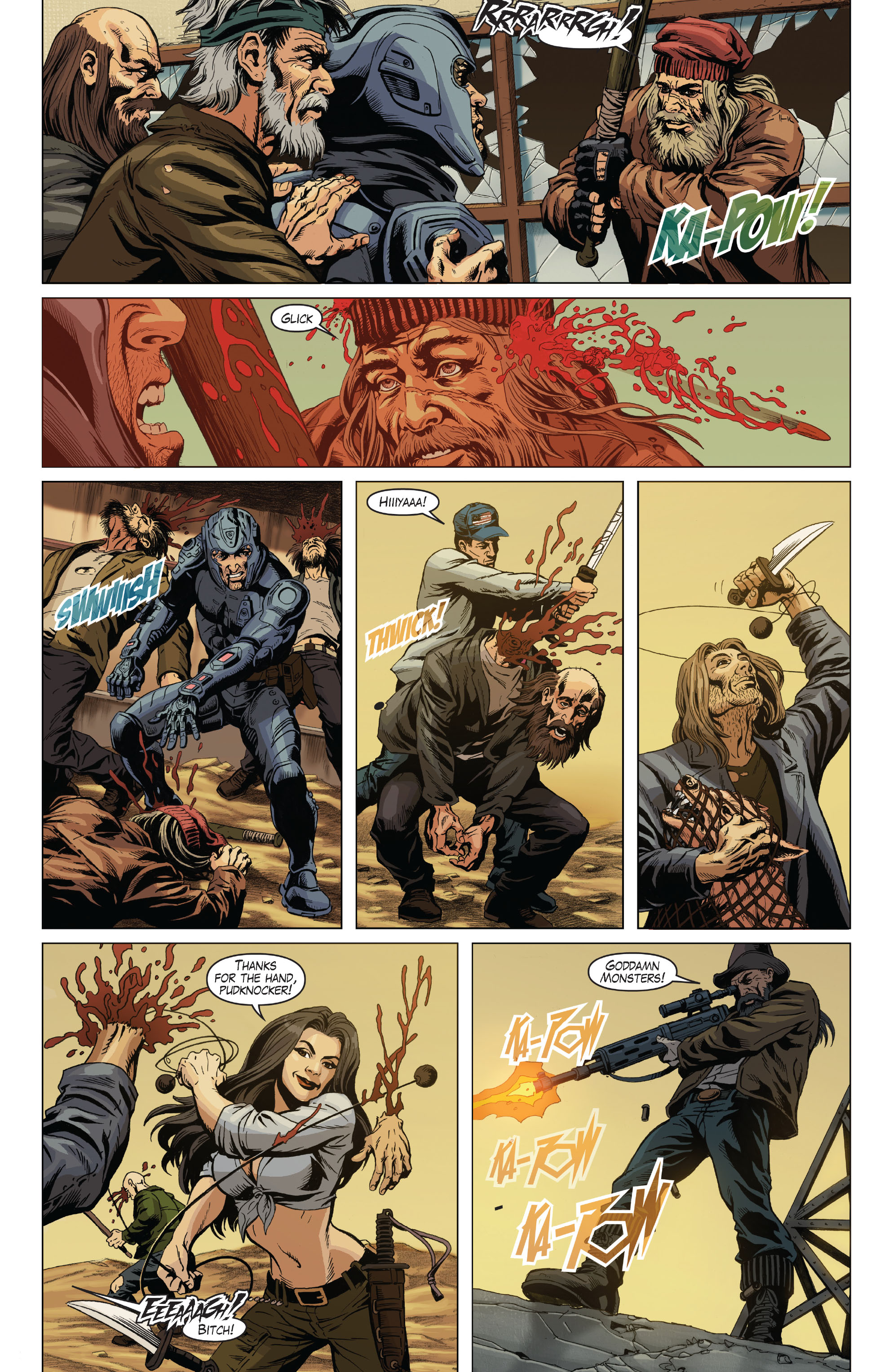 Read online Marksmen comic -  Issue #1 - 14