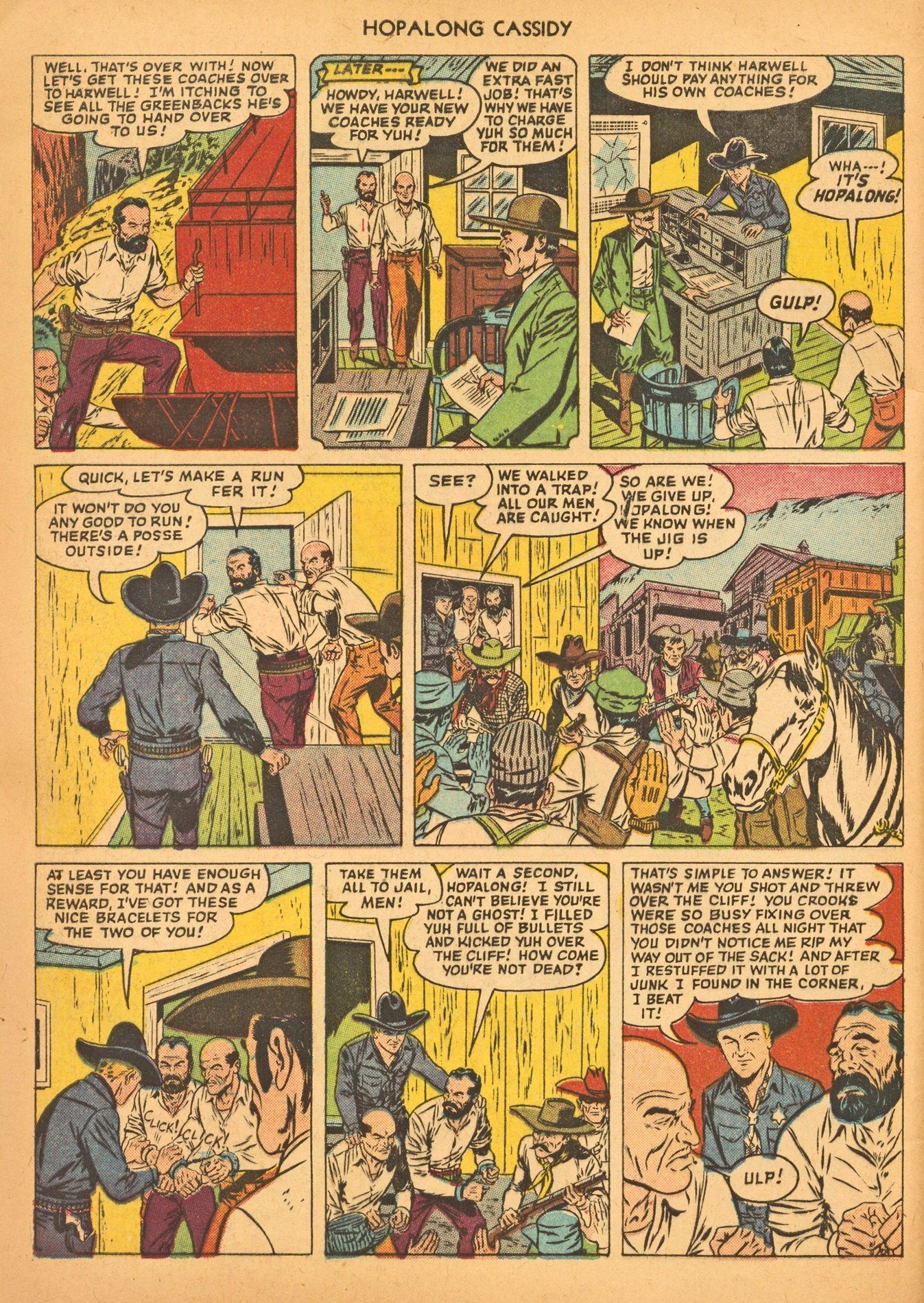 Read online Hopalong Cassidy comic -  Issue #66 - 32