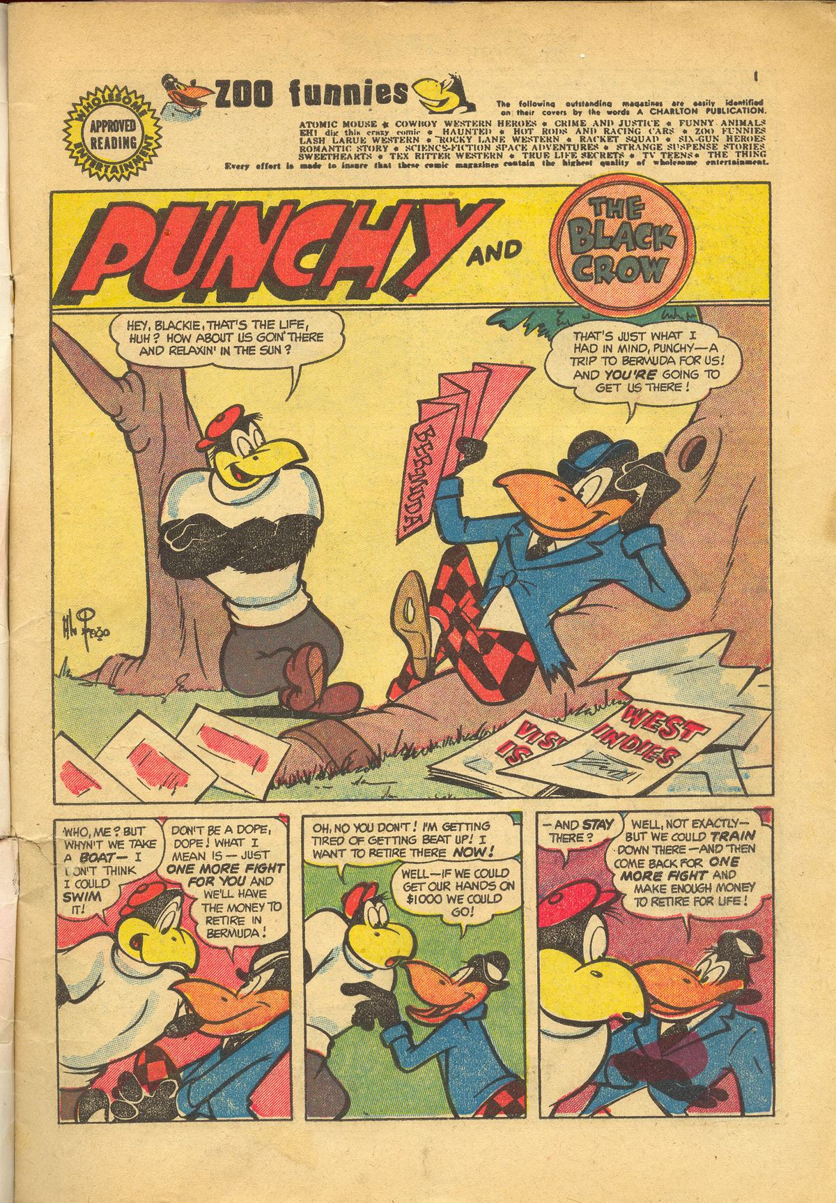 Read online Zoo Funnies comic -  Issue #7 - 3