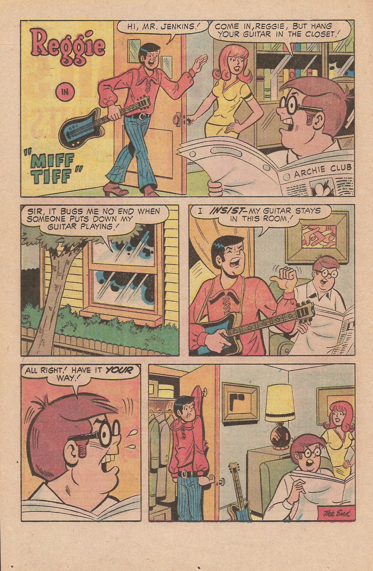 Read online Reggie's Wise Guy Jokes comic -  Issue #36 - 20