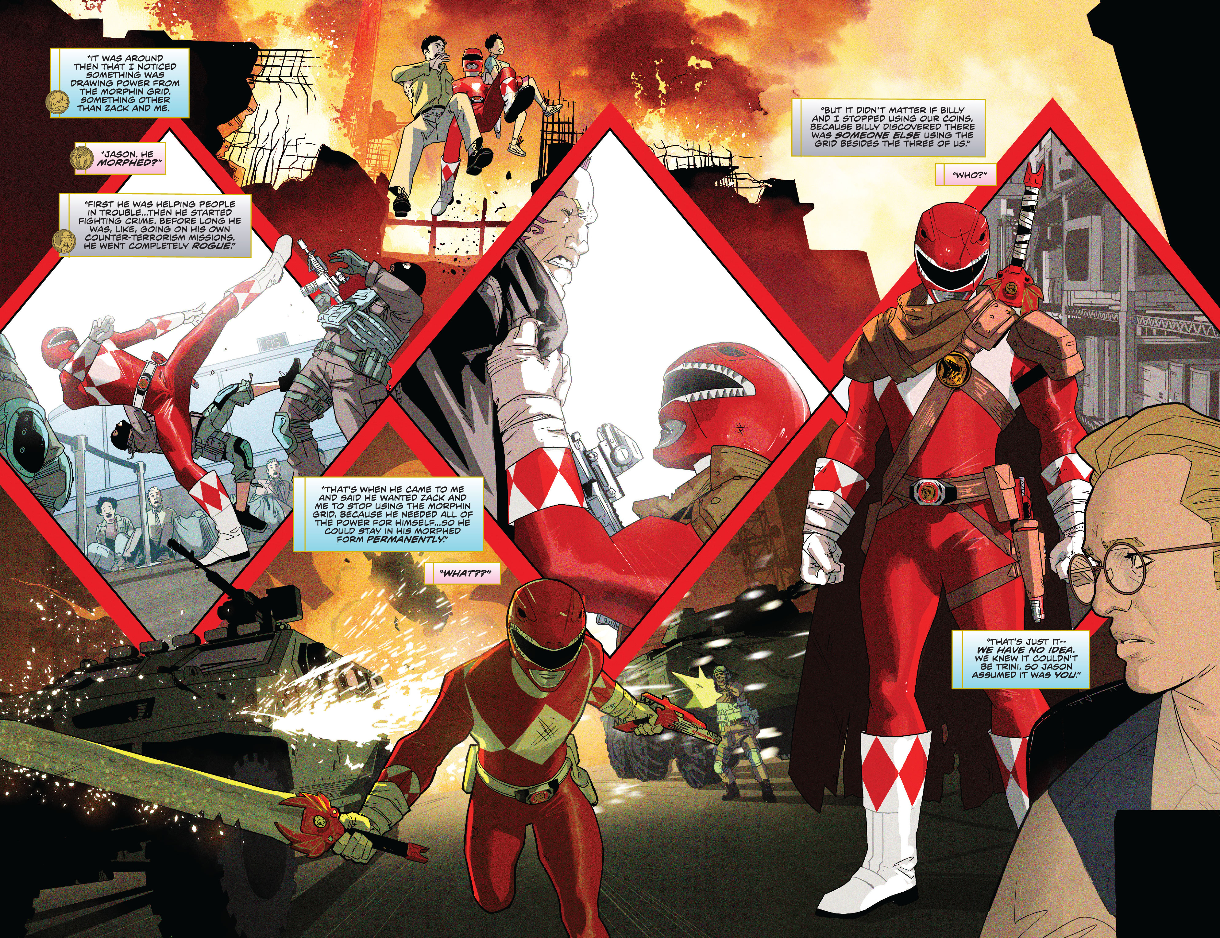 Read online Mighty Morphin Power Rangers: The Return comic -  Issue #1 - 18