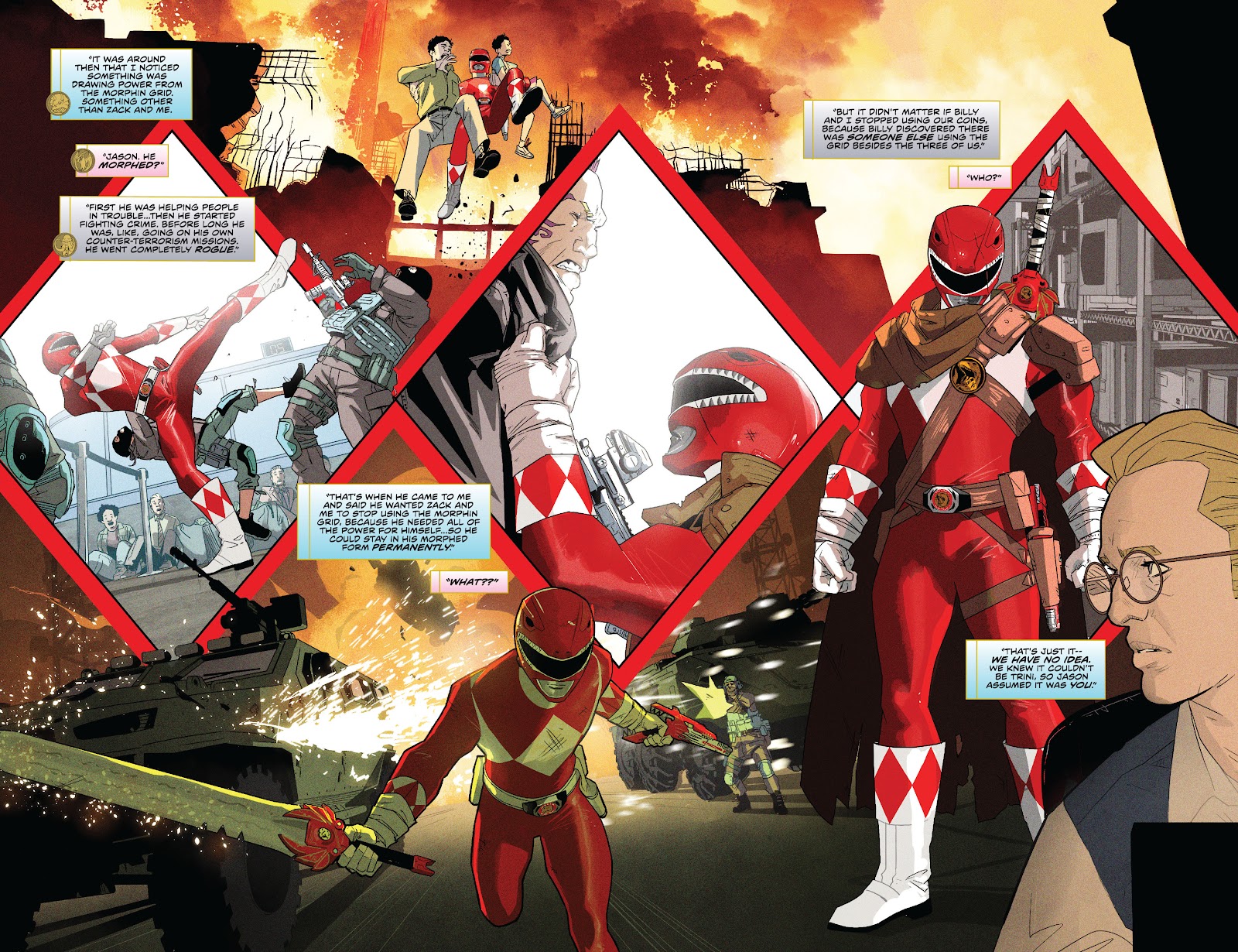 Mighty Morphin Power Rangers: The Return issue 1 - Page 18