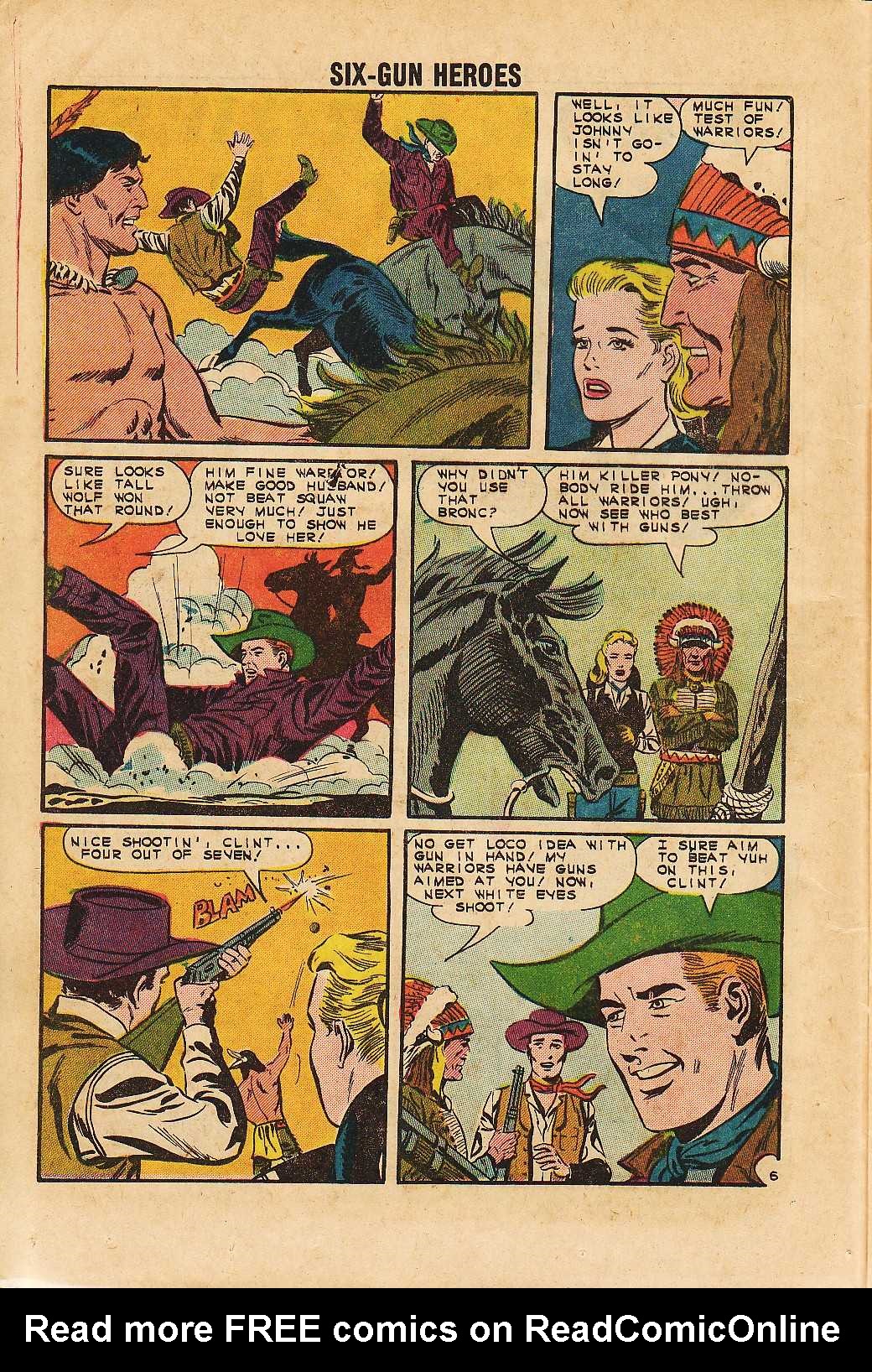 Read online Six-Gun Heroes comic -  Issue #76 - 16