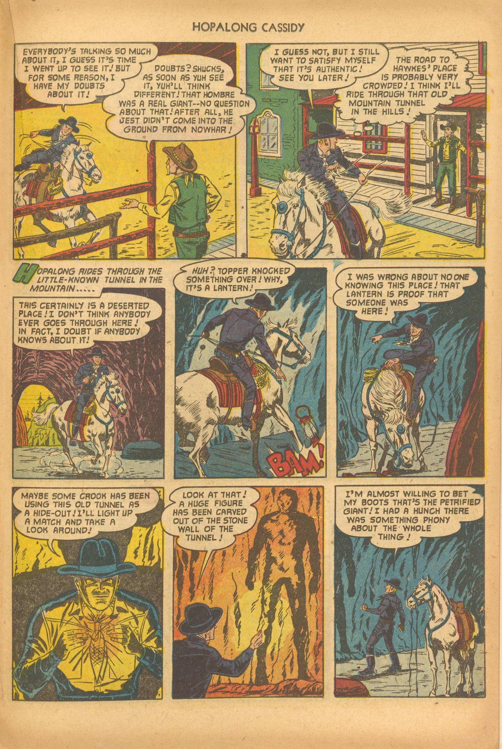 Read online Hopalong Cassidy comic -  Issue #67 - 19