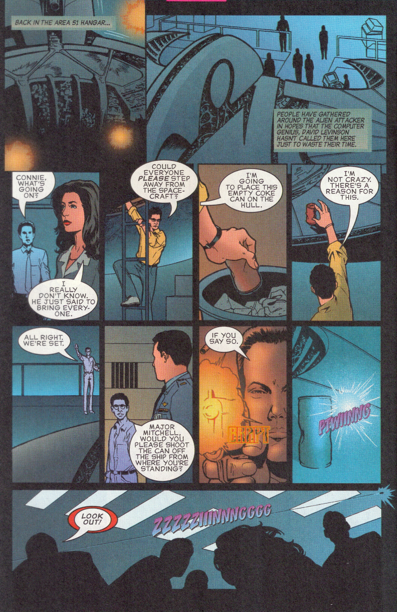 Read online Independence Day (1996) comic -  Issue #2 - 12