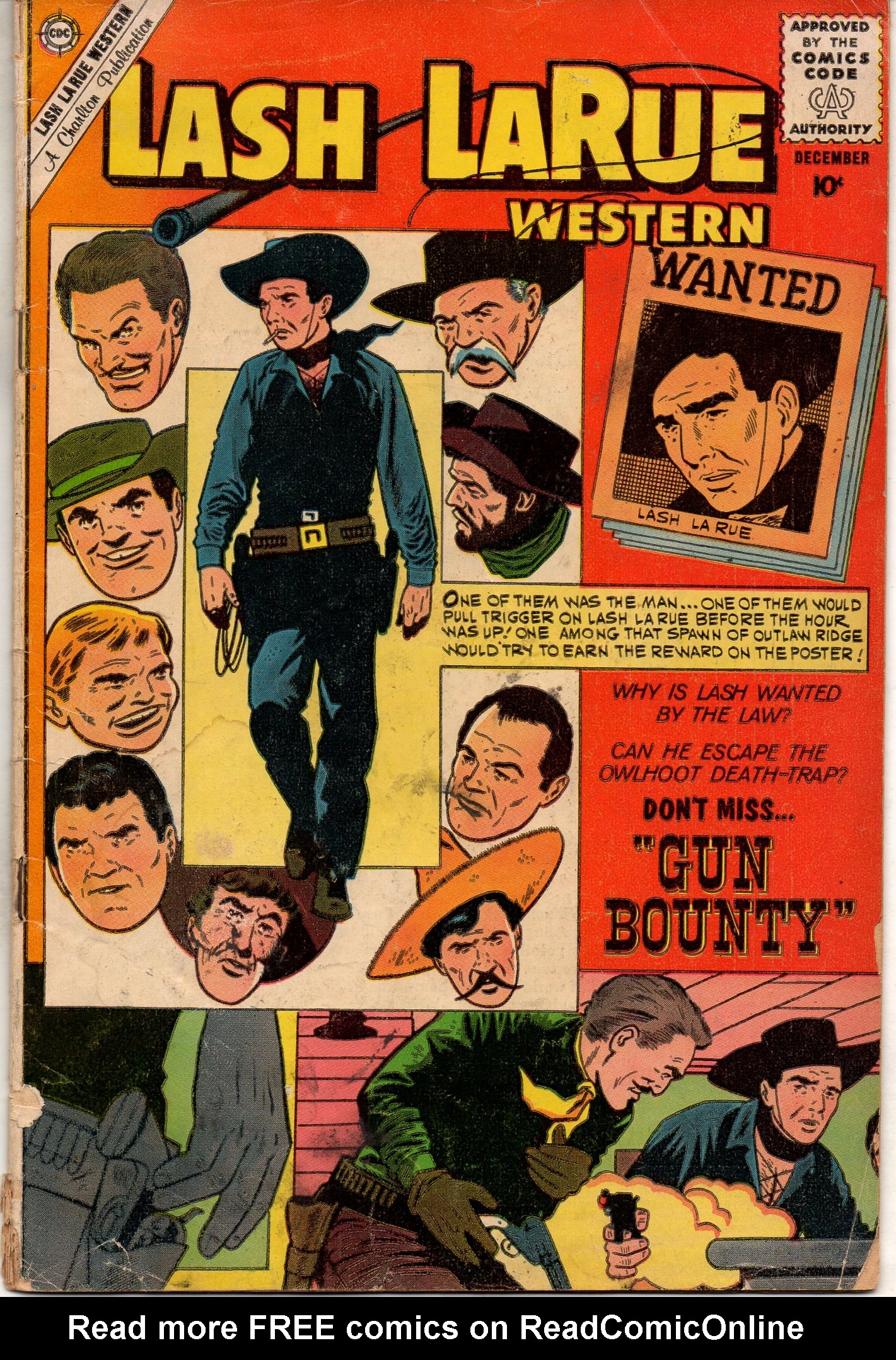 Read online Lash Larue Western (1949) comic -  Issue #81 - 1