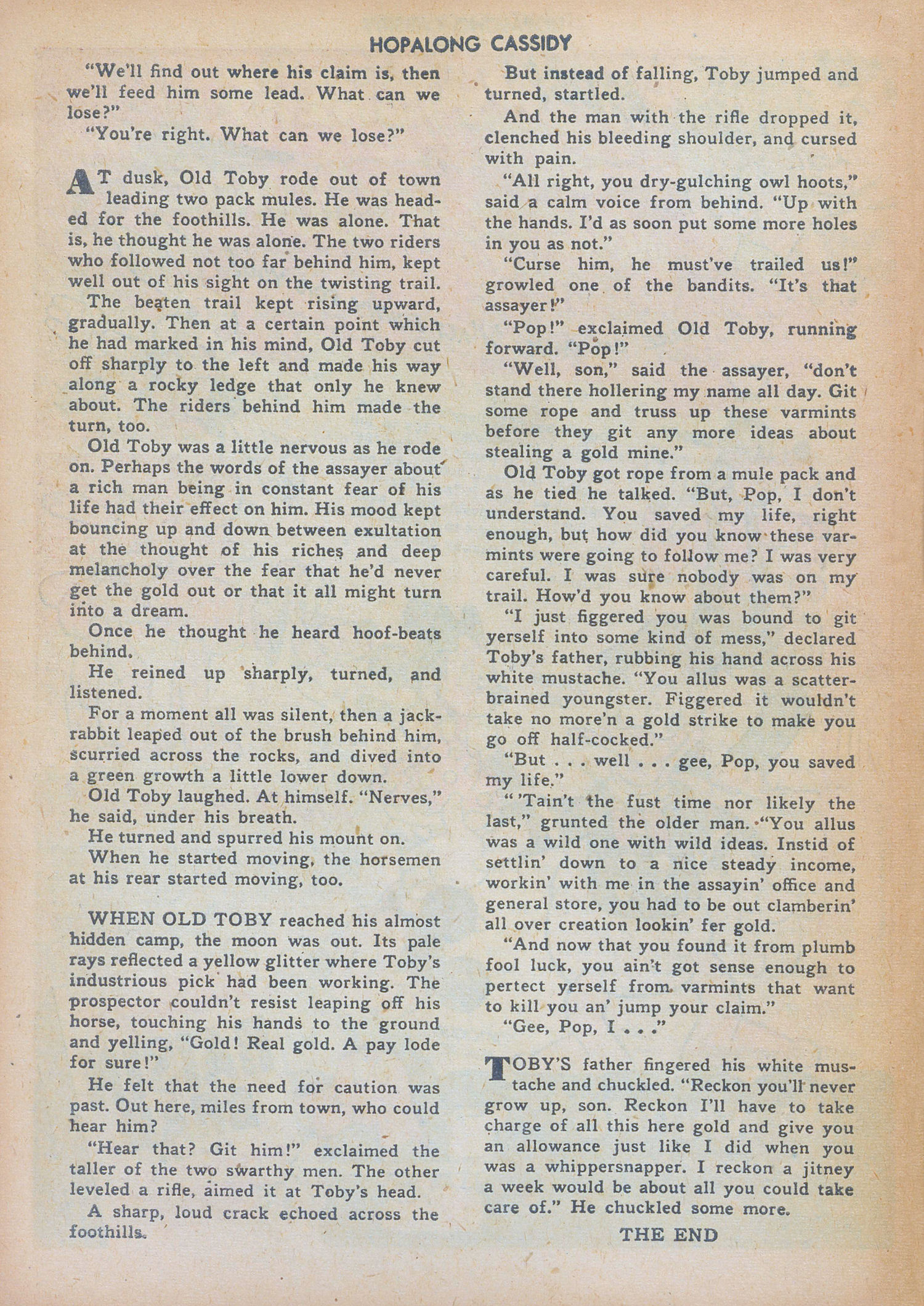 Read online Hopalong Cassidy comic -  Issue #32 - 28